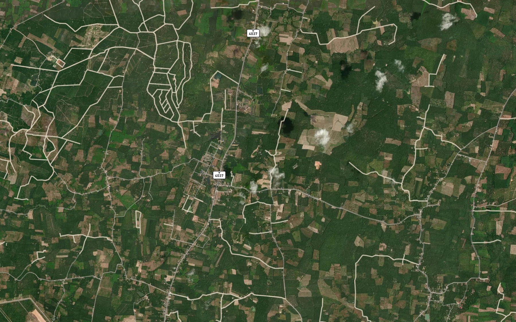 Satellite map of the Huai Khram