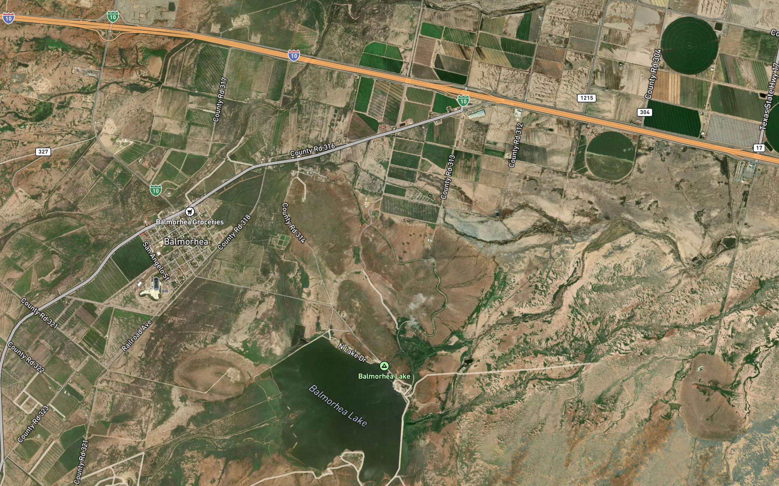 Reservoir Outlet Canal