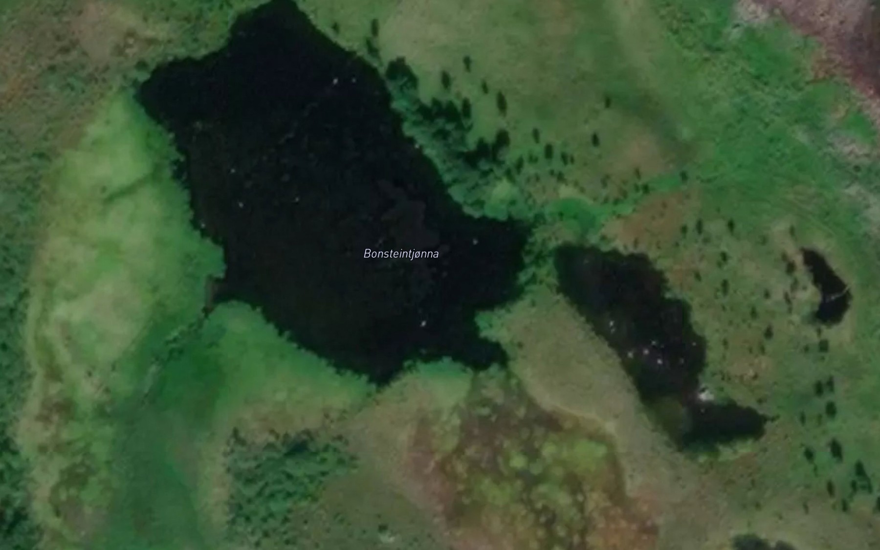 Satellite map of the Bonsteintjonna