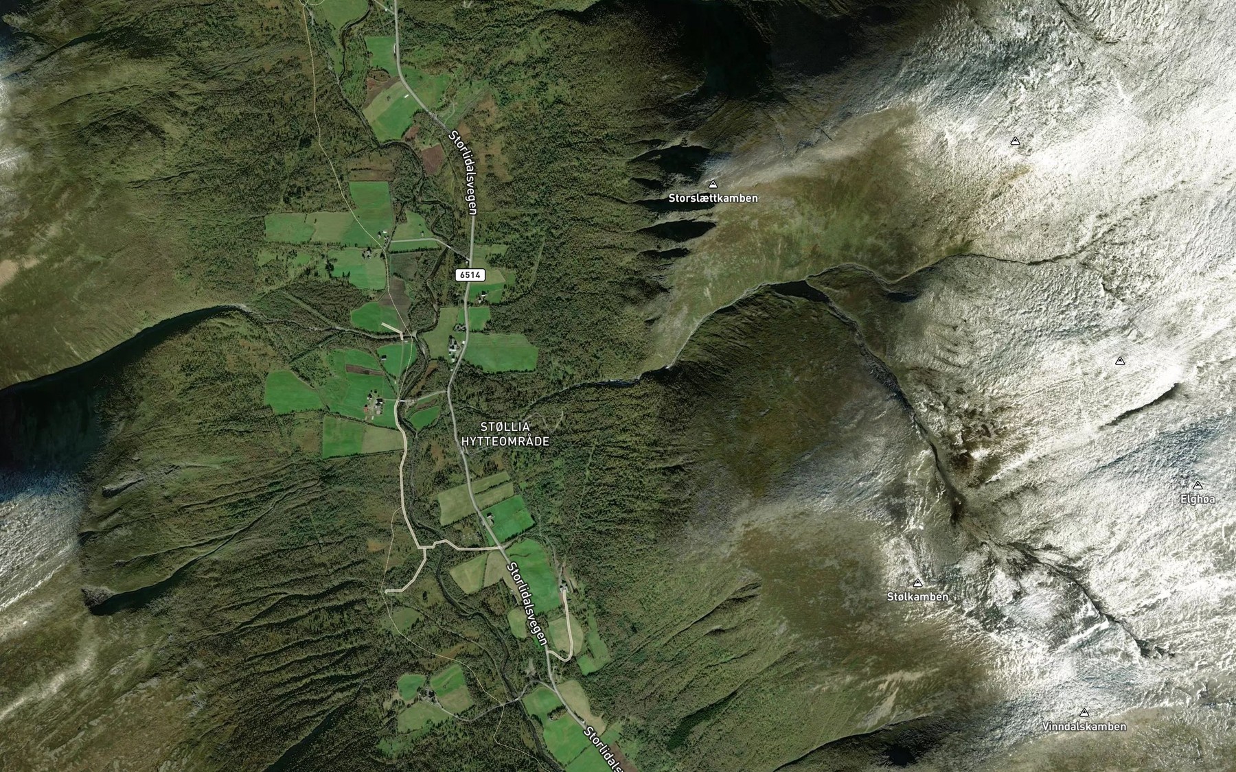 Satellite map of the Stoltverraa