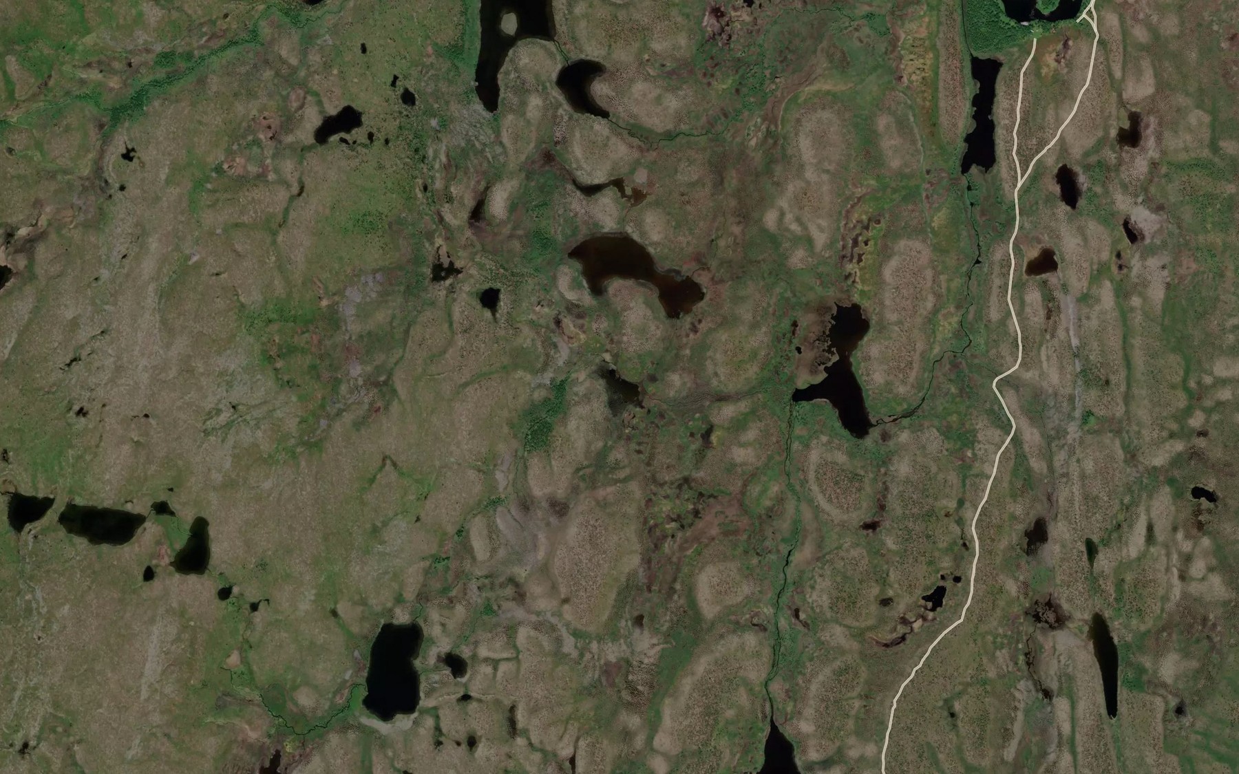 Satellite map of the Goahtesailattu