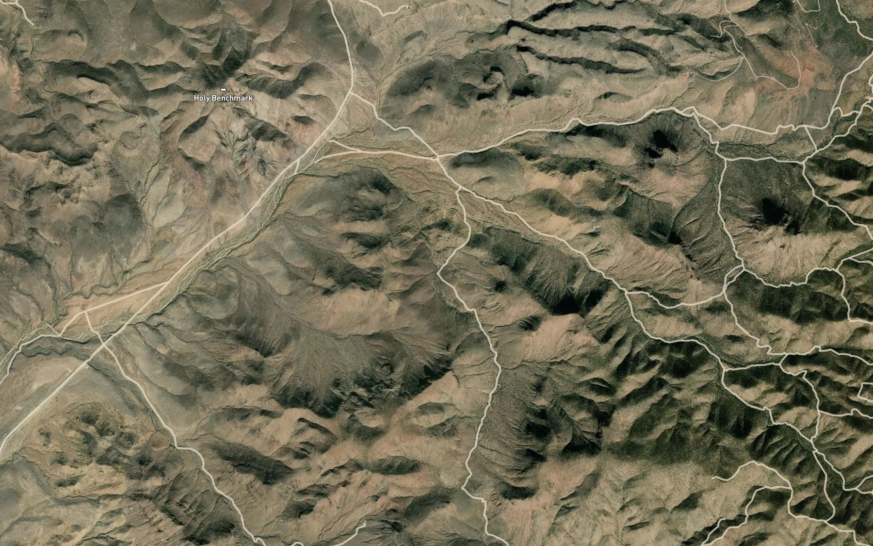 Satellite map of the Grande Spring