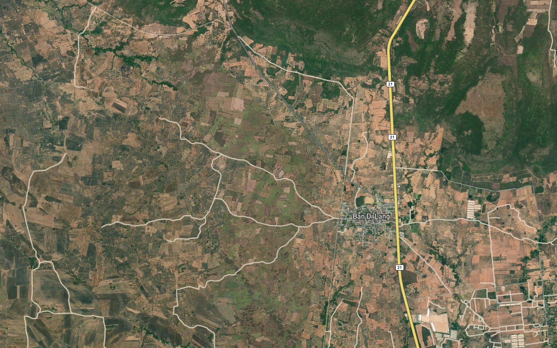 Satellite map of the Nong Kruat