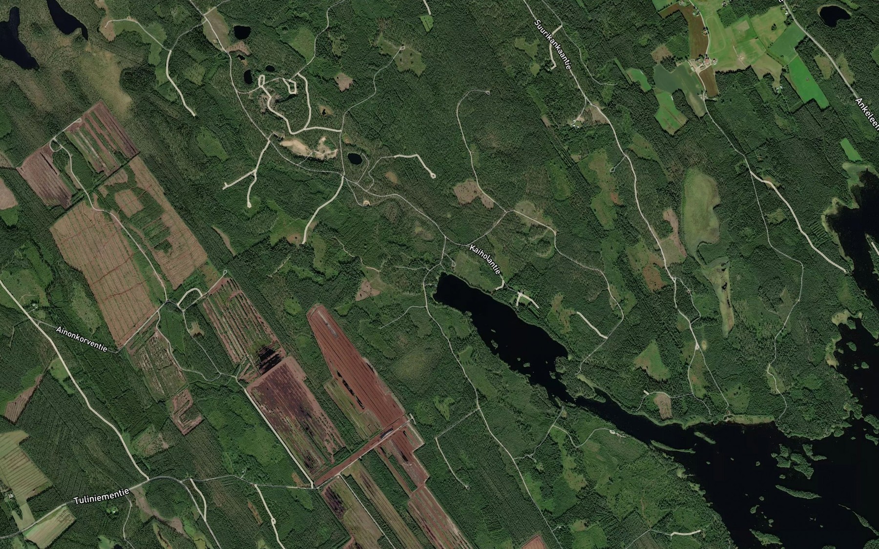 Satellite map of the Kivijarvenjoki
