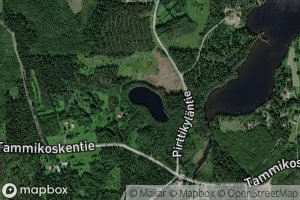 Satellite map of the Kekalelammi