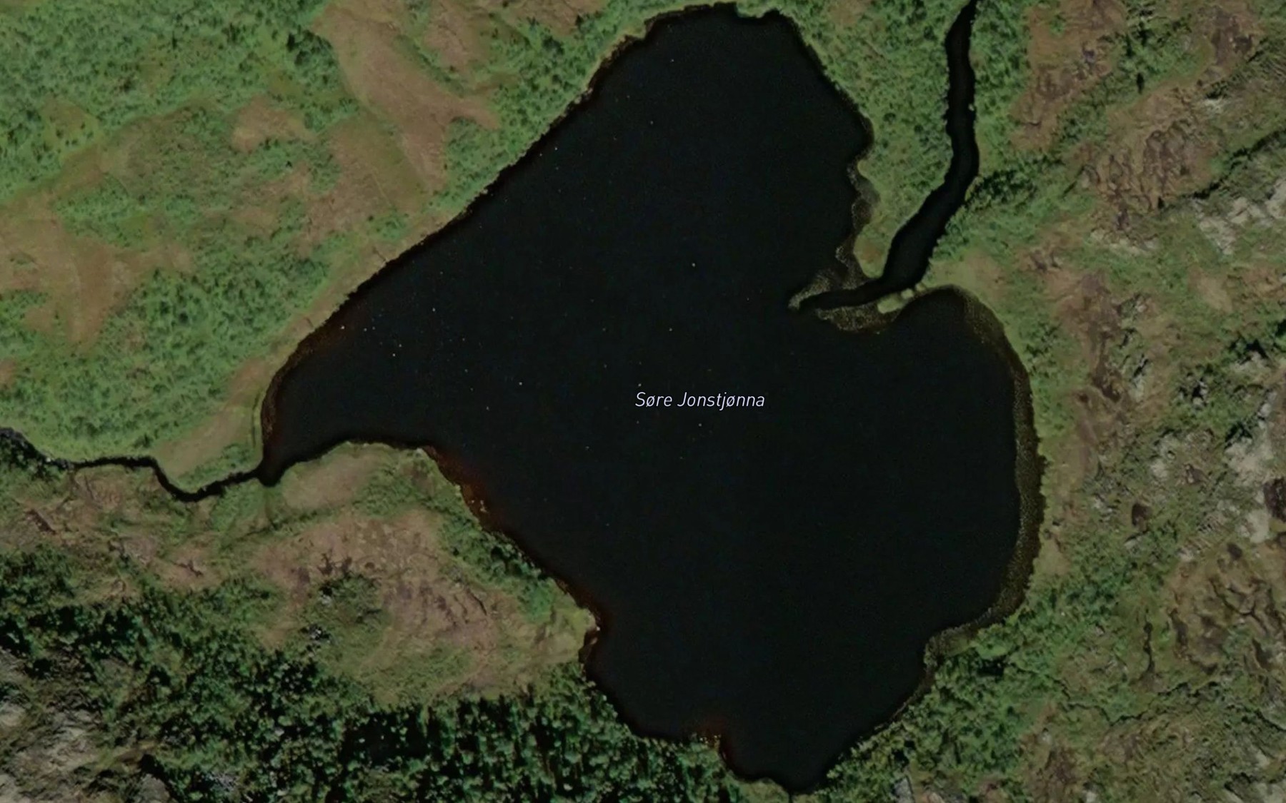 Satellite map of the Jonstjorna,s