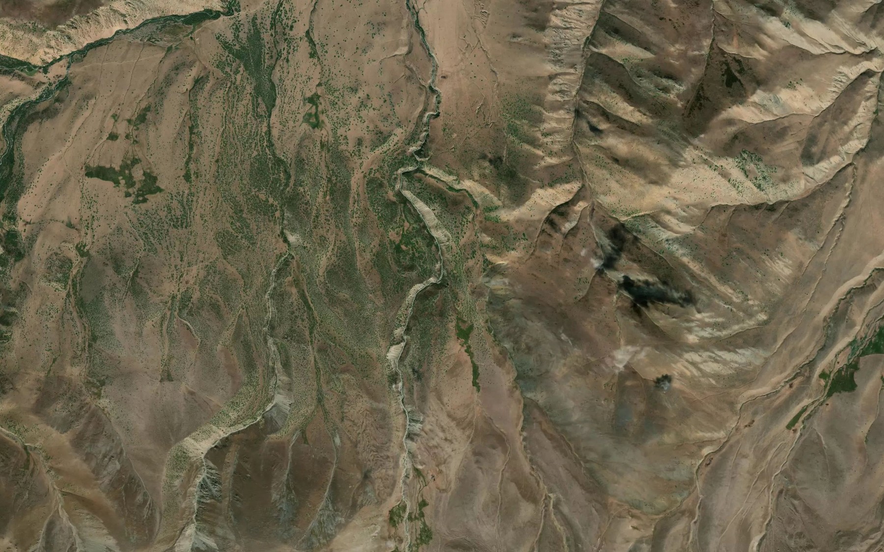 Satellite map of the Ak-Tash-Luch
