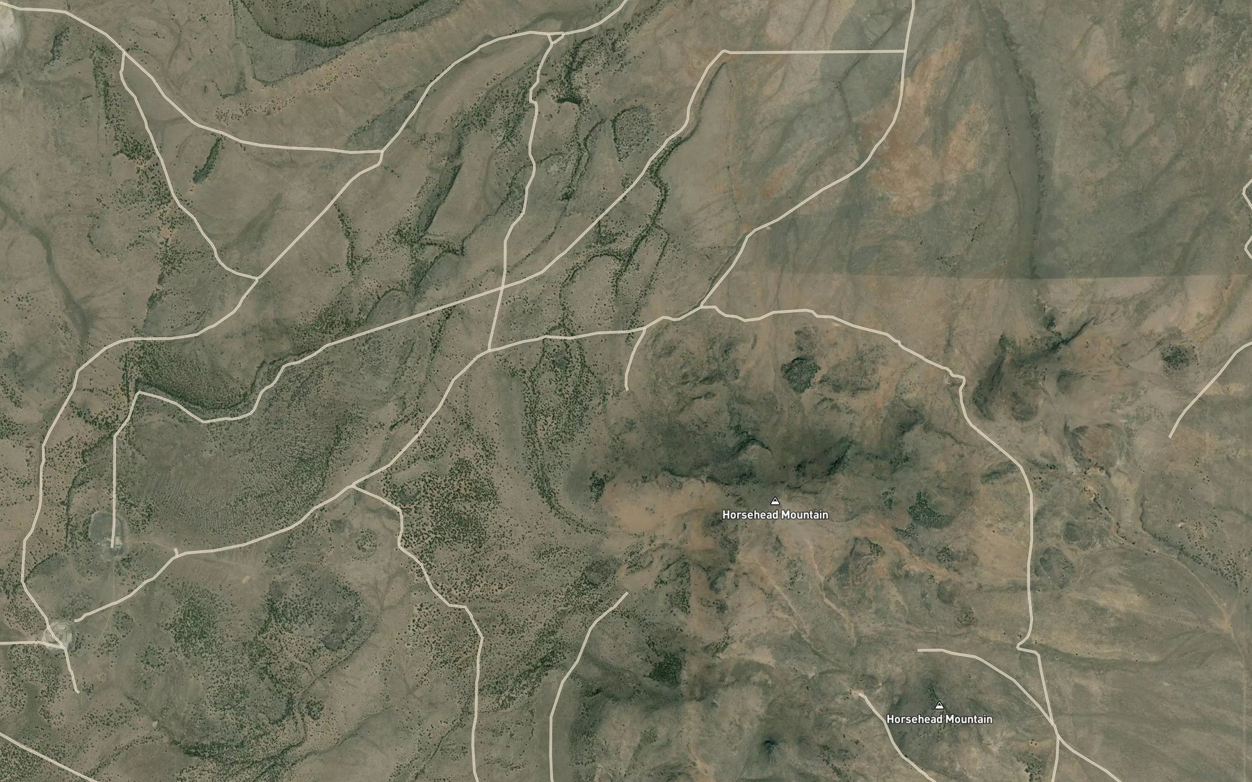 Satellite map of the Three Forks Waterhole