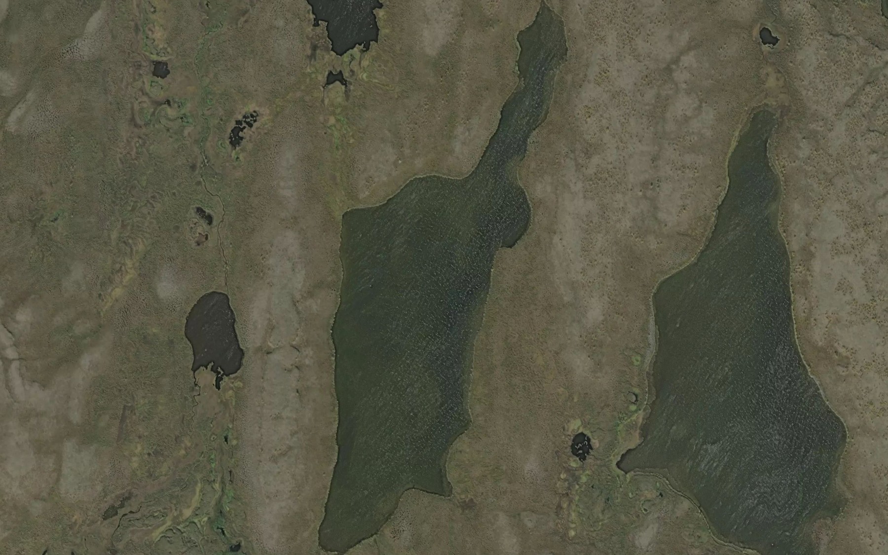 Satellite map of the Andasluobballaddo