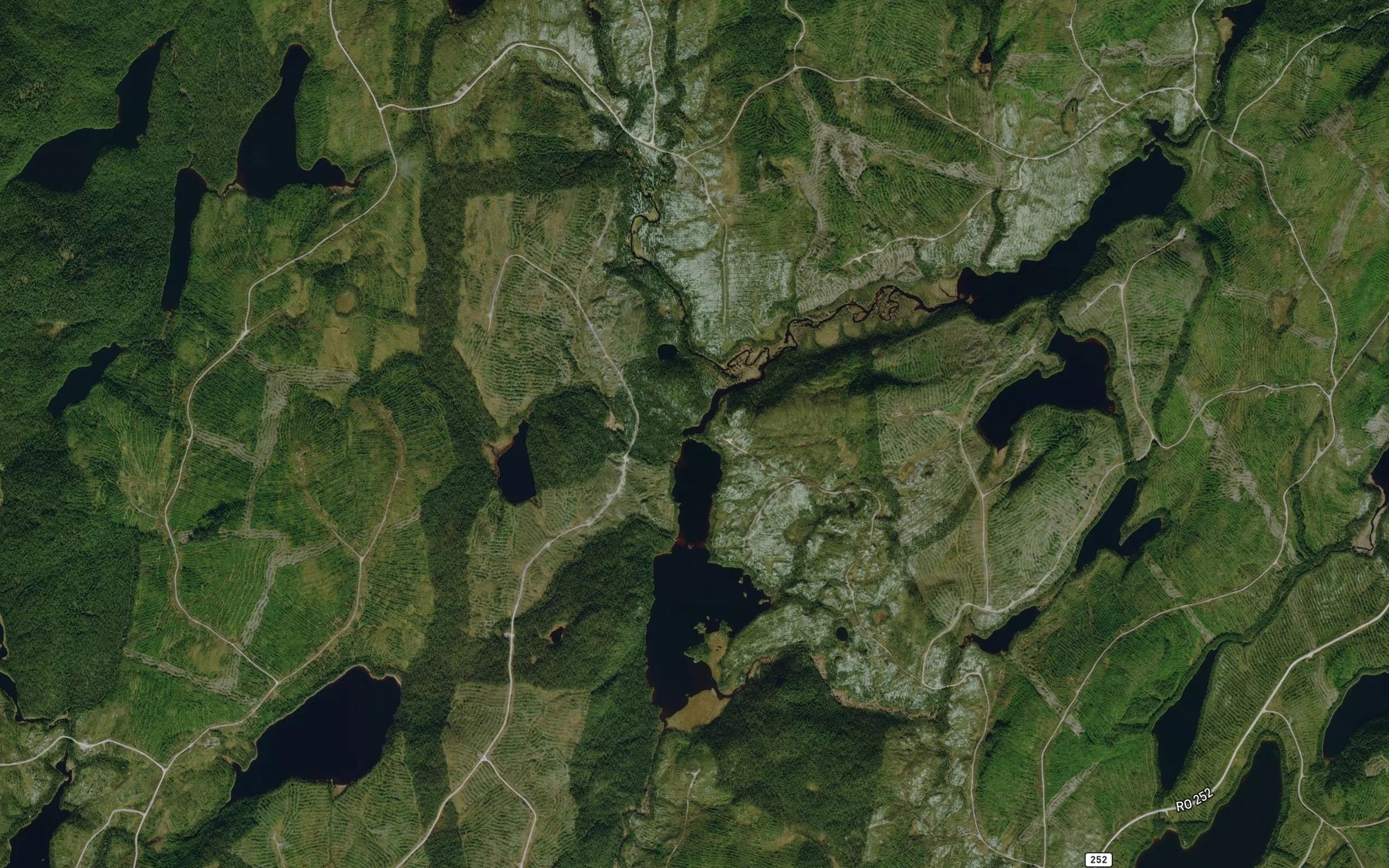 Satellite map of the Ruisseau du Coucou