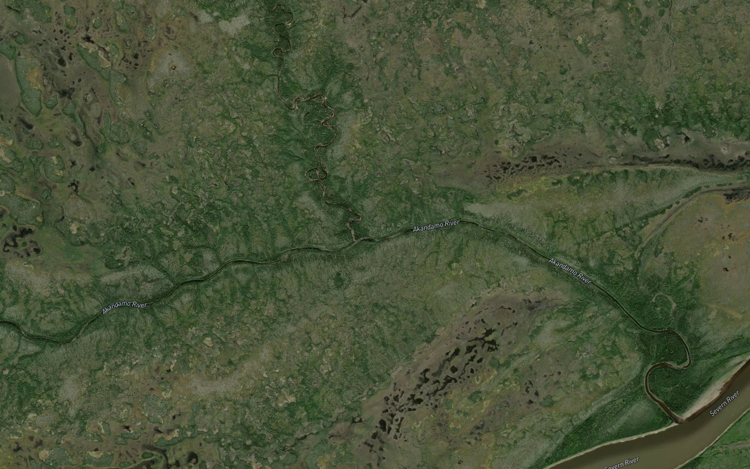 East Akandamo River