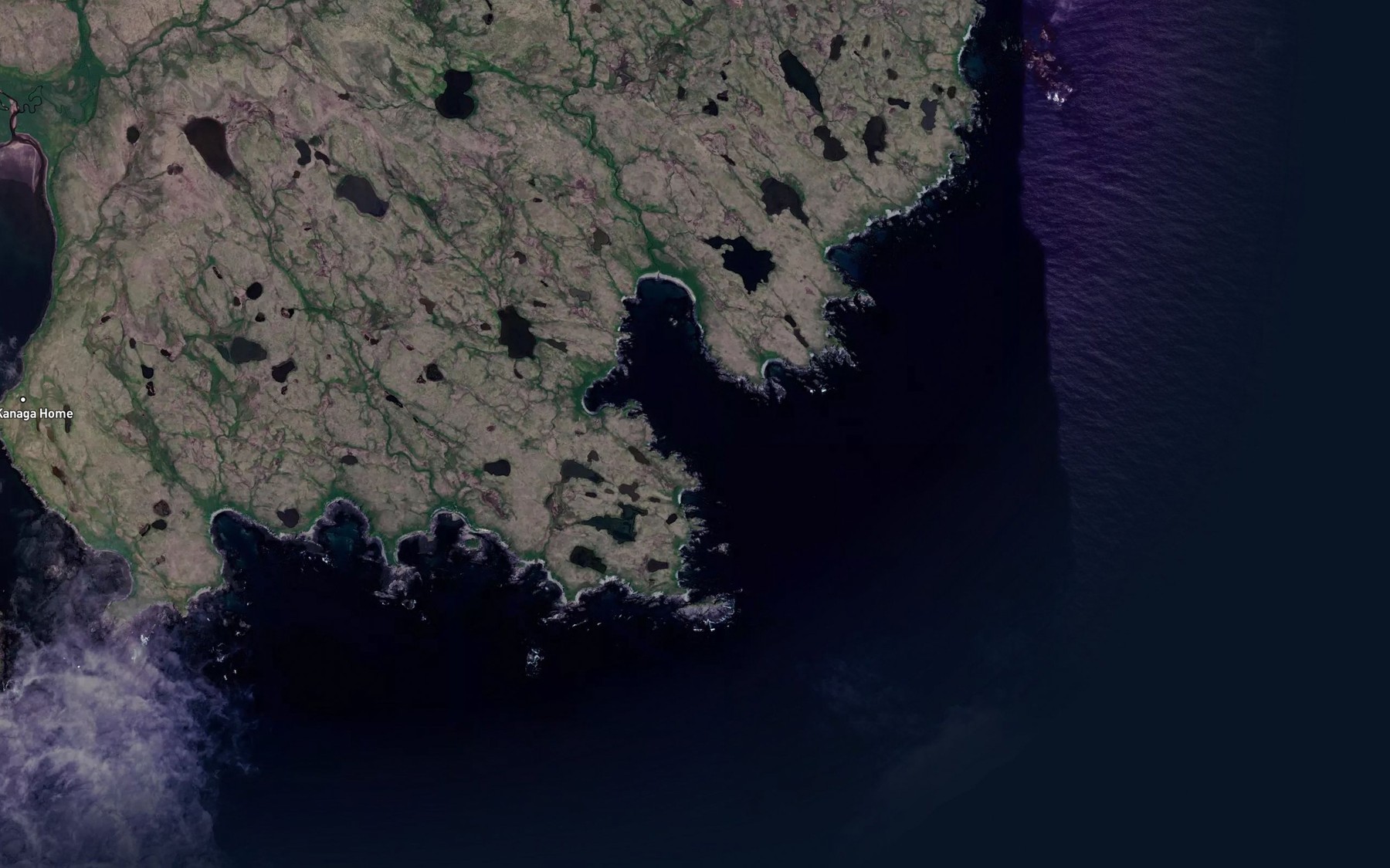 Satellite map of the Ulugukizax