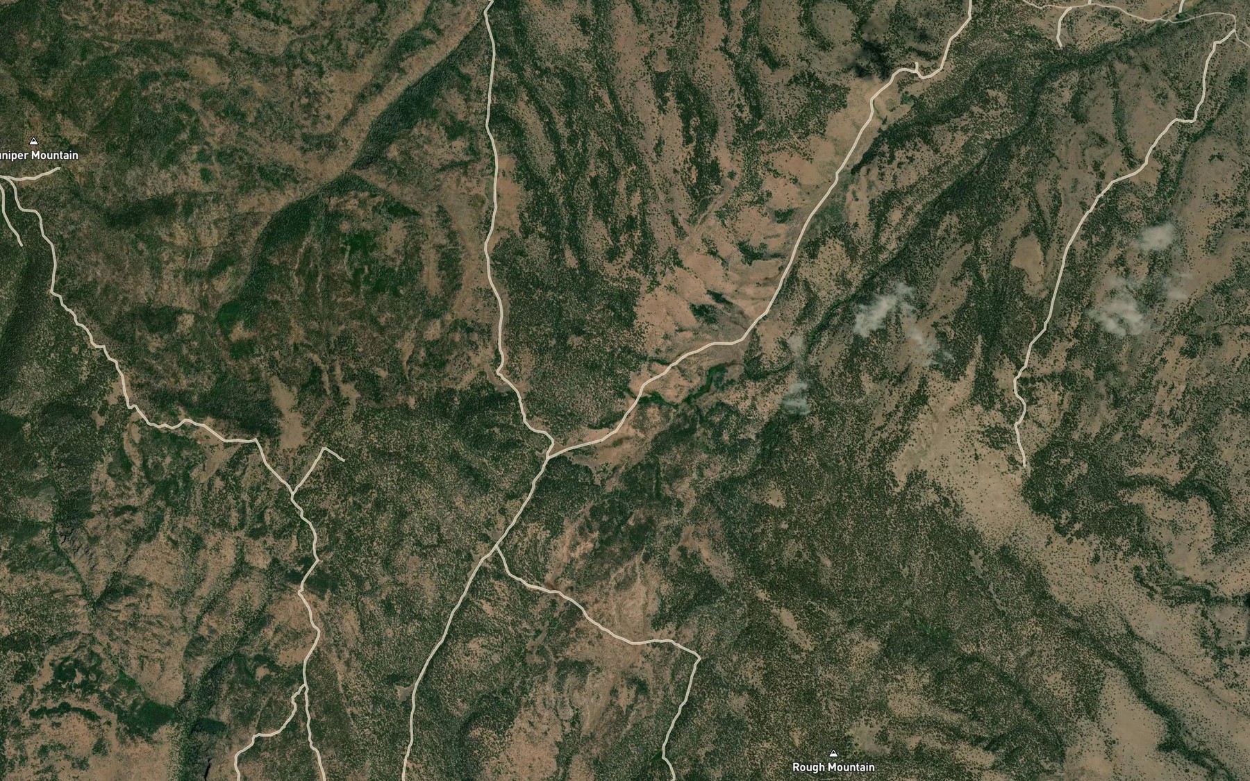 Satellite map of the Castlehead Spring