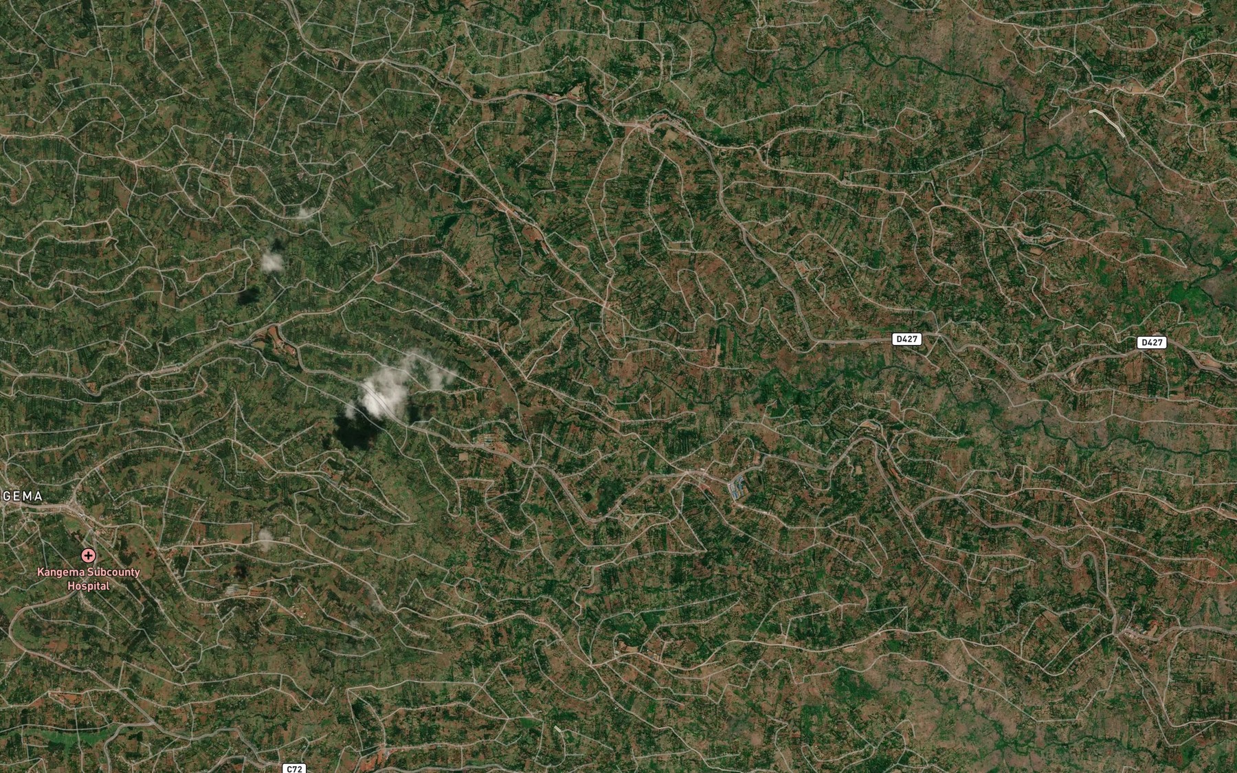 Satellite map of the Gondo