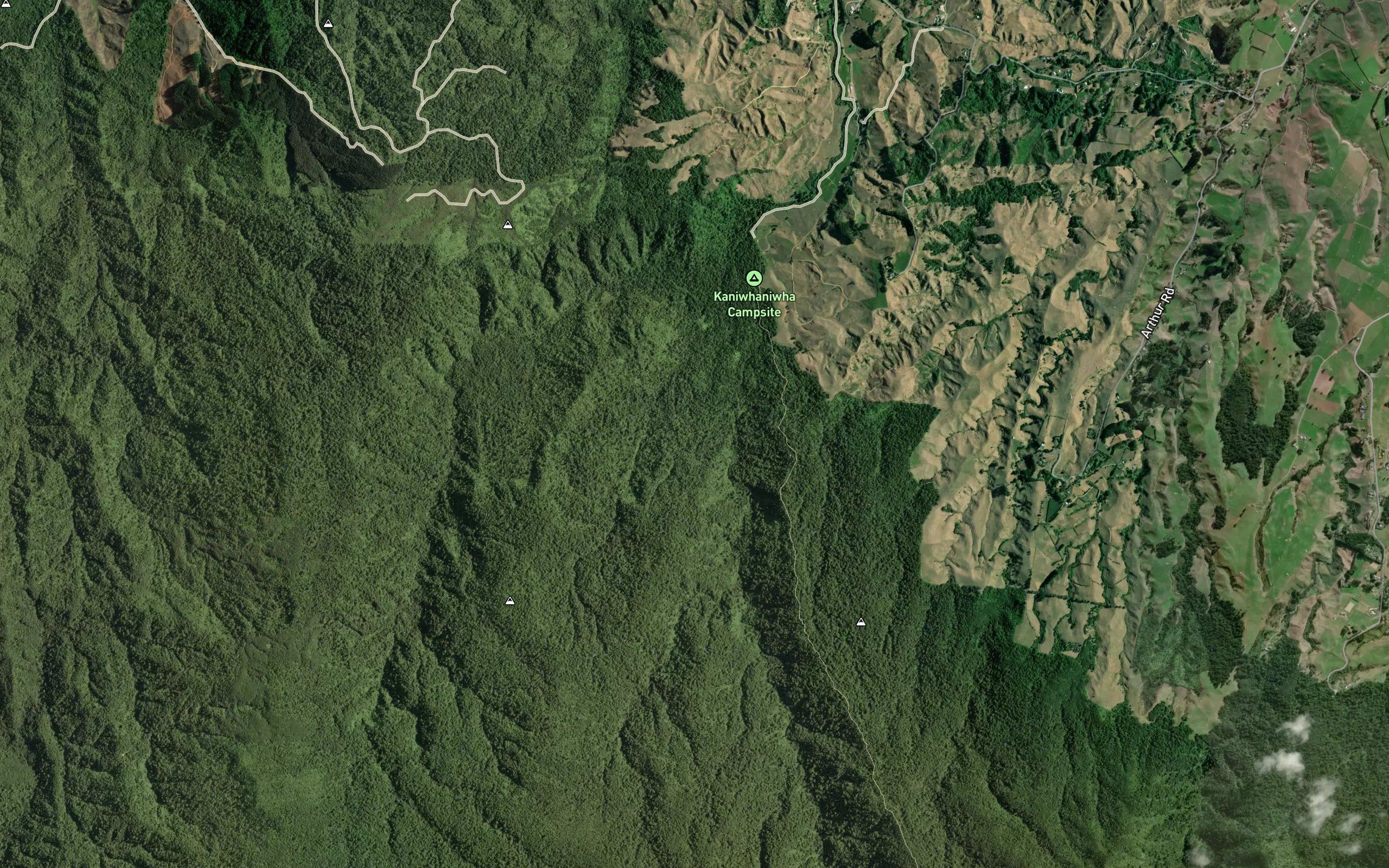 Kaniwhaniwha Stream