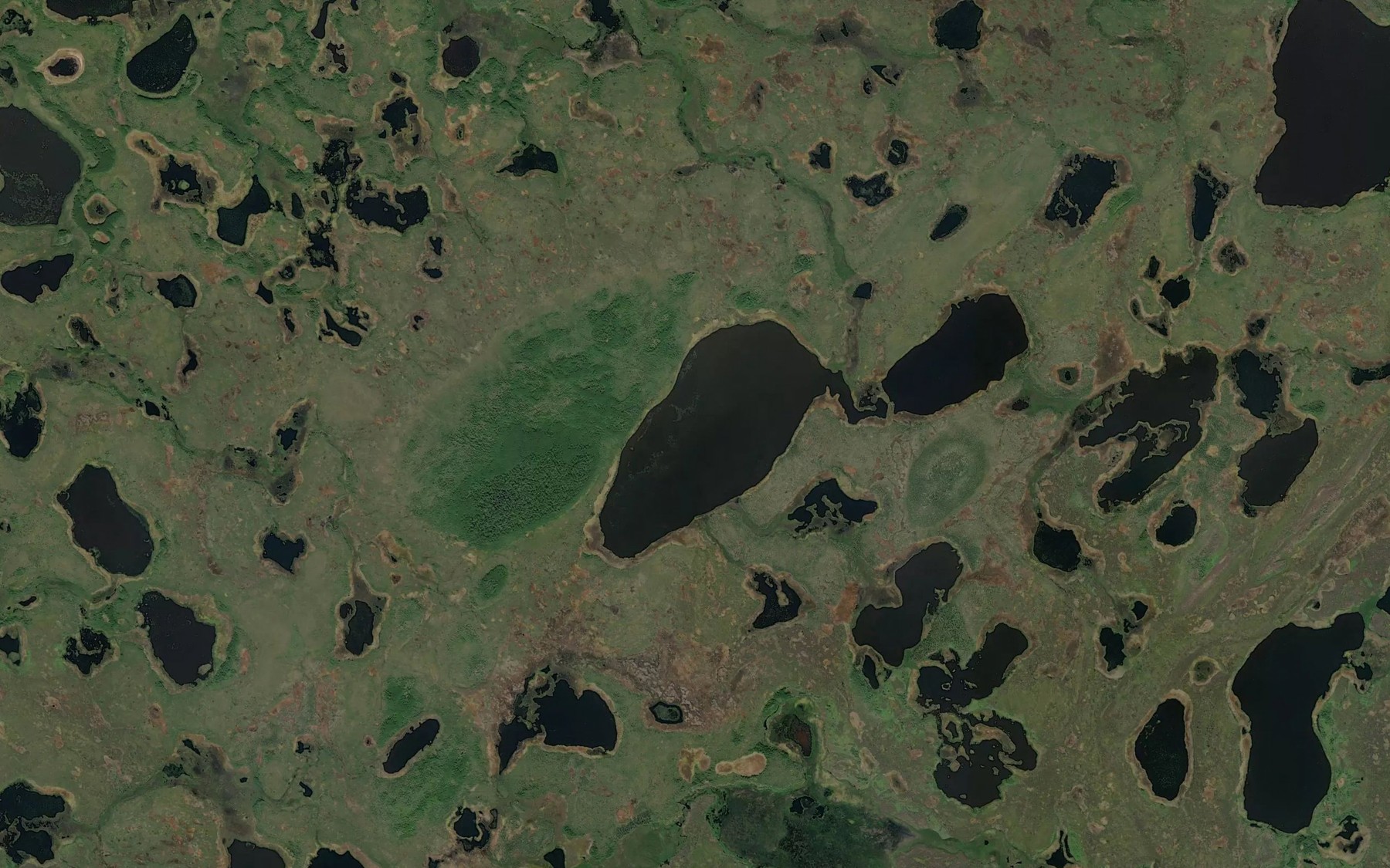 Satellite map of the Tso' Ch'ekan' Bene'