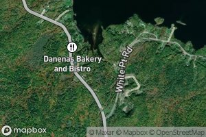 Satellite map of the Glasgow Brook