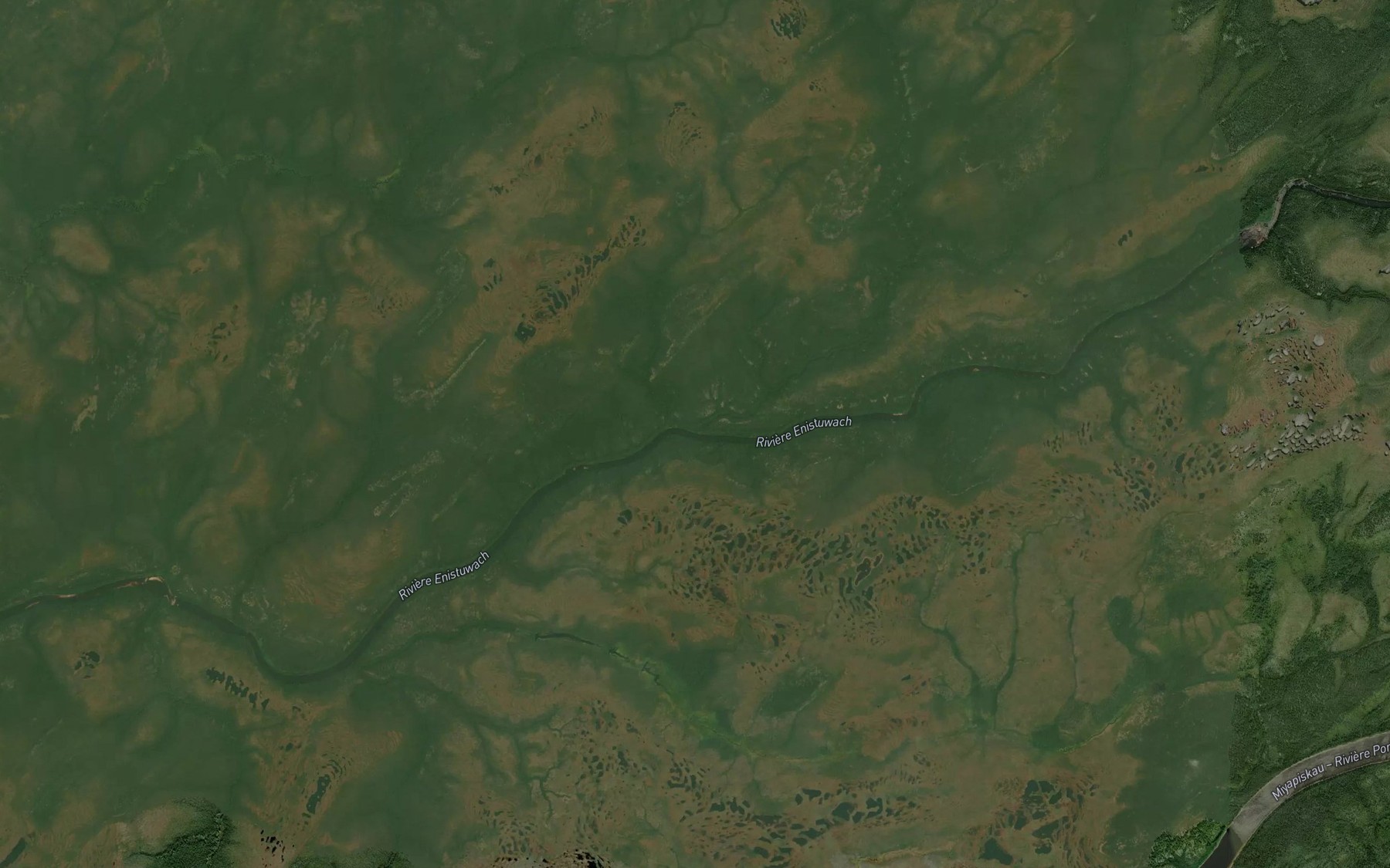 Satellite map of the Ruisseau Pastinikan