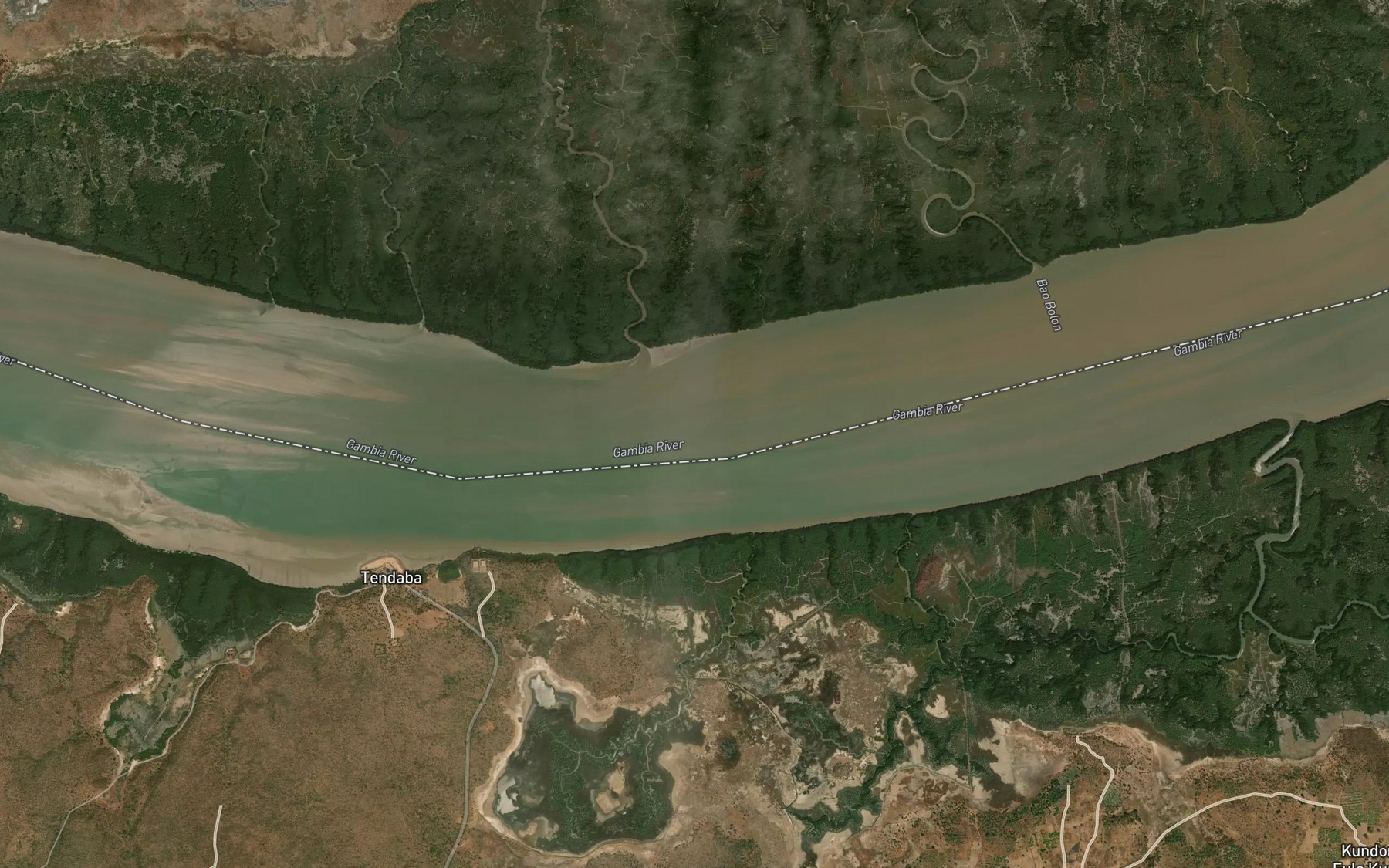 Satellite map of the Tanku Bolon