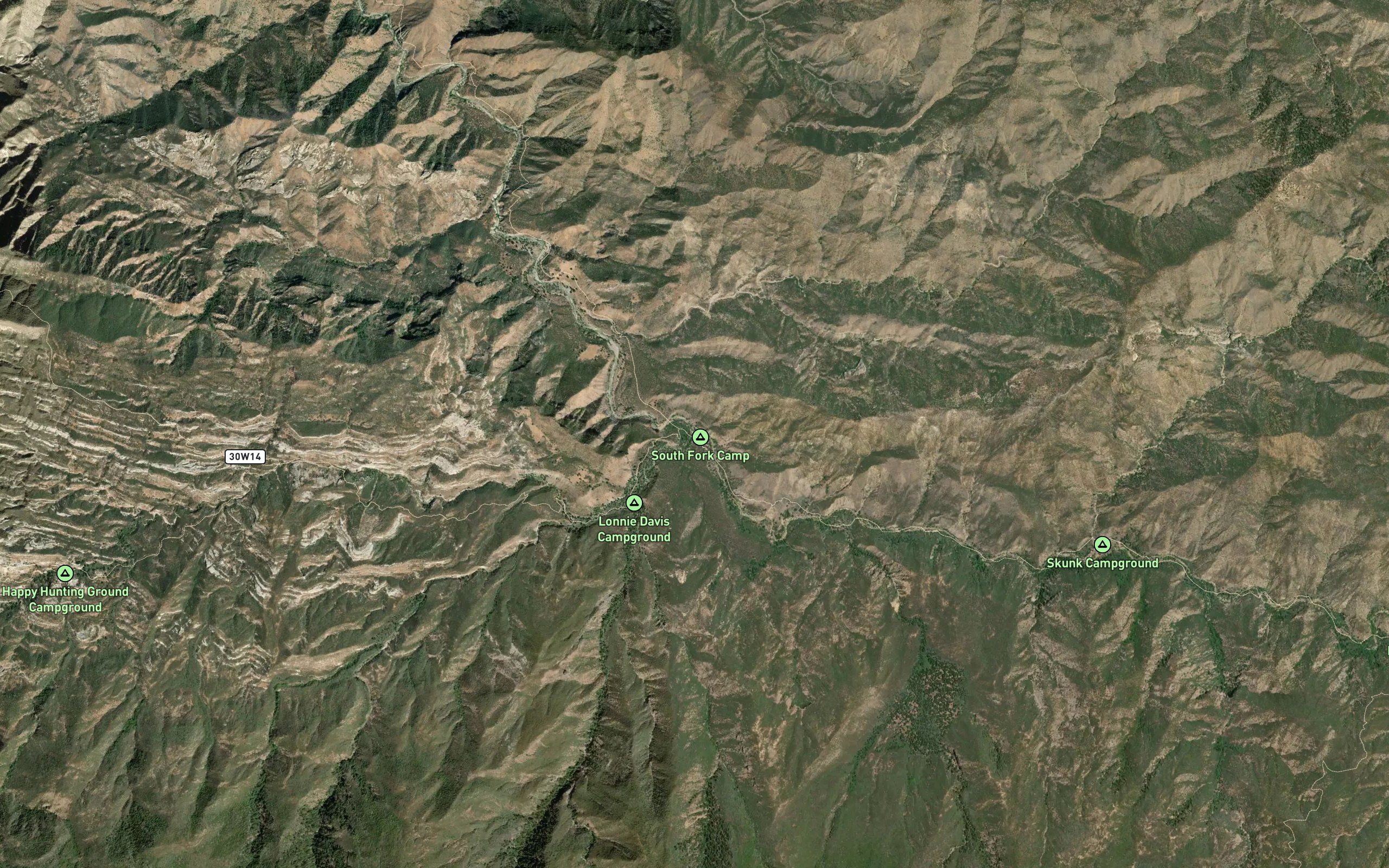 South Fork Sisquoc River