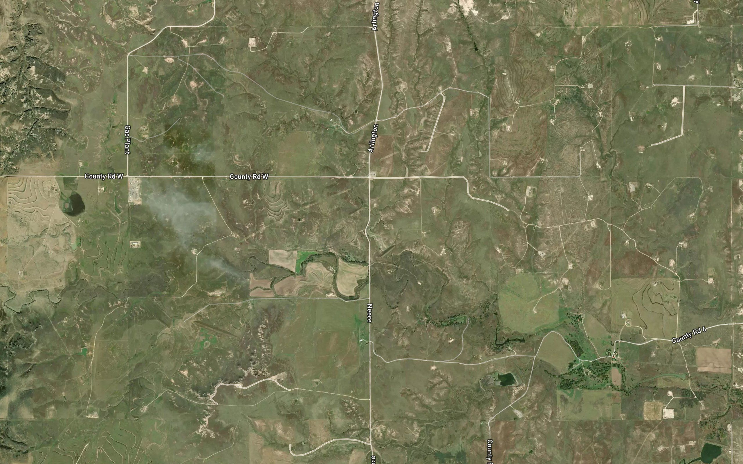 Soil Conservation Service Site 3 Reservoir