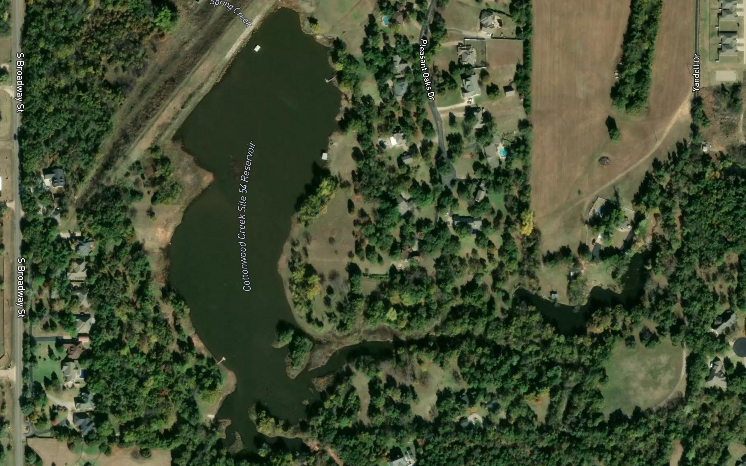 Cottonwood Creek Site 54 Reservoir