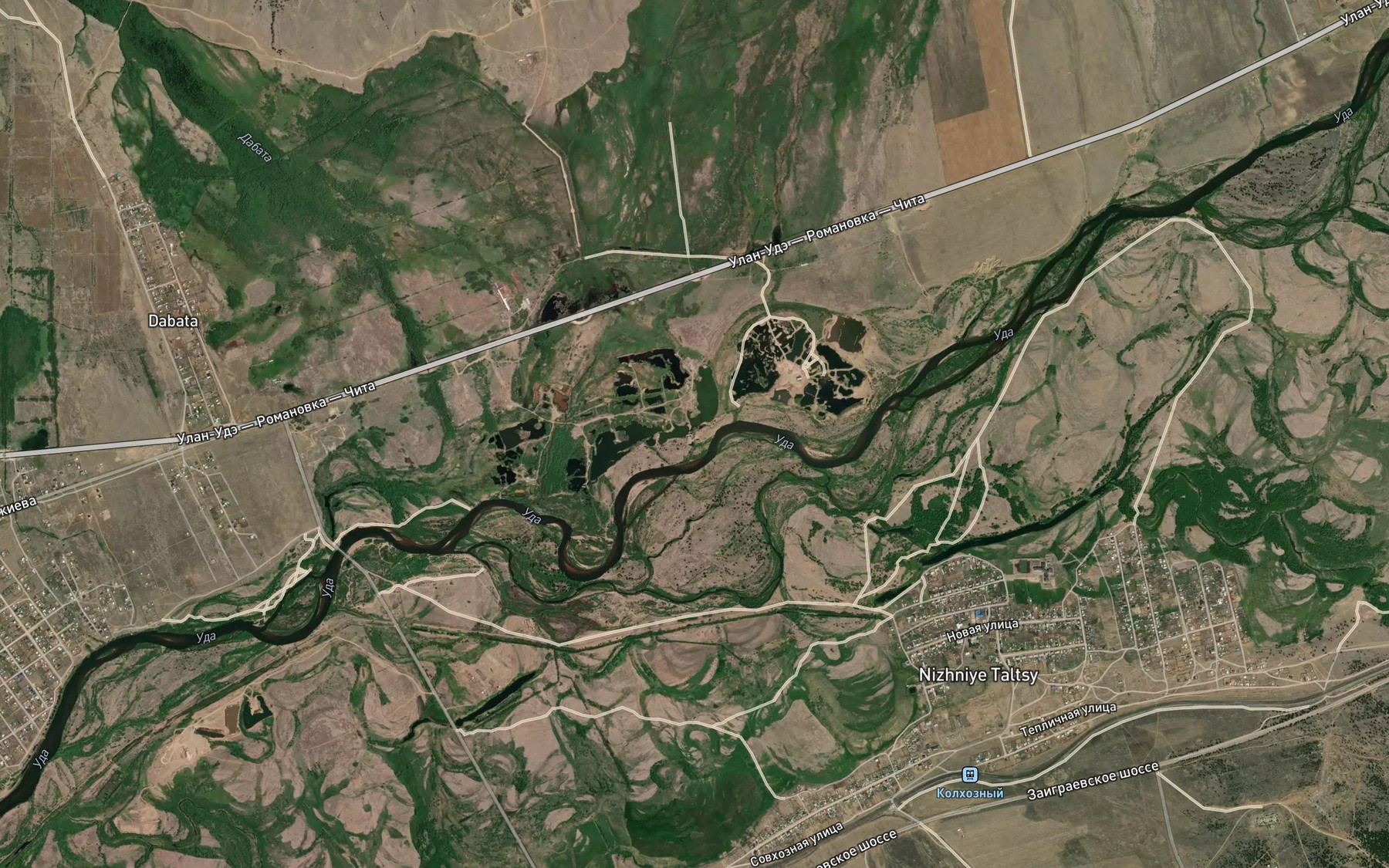Satellite map of the Tasarkhay