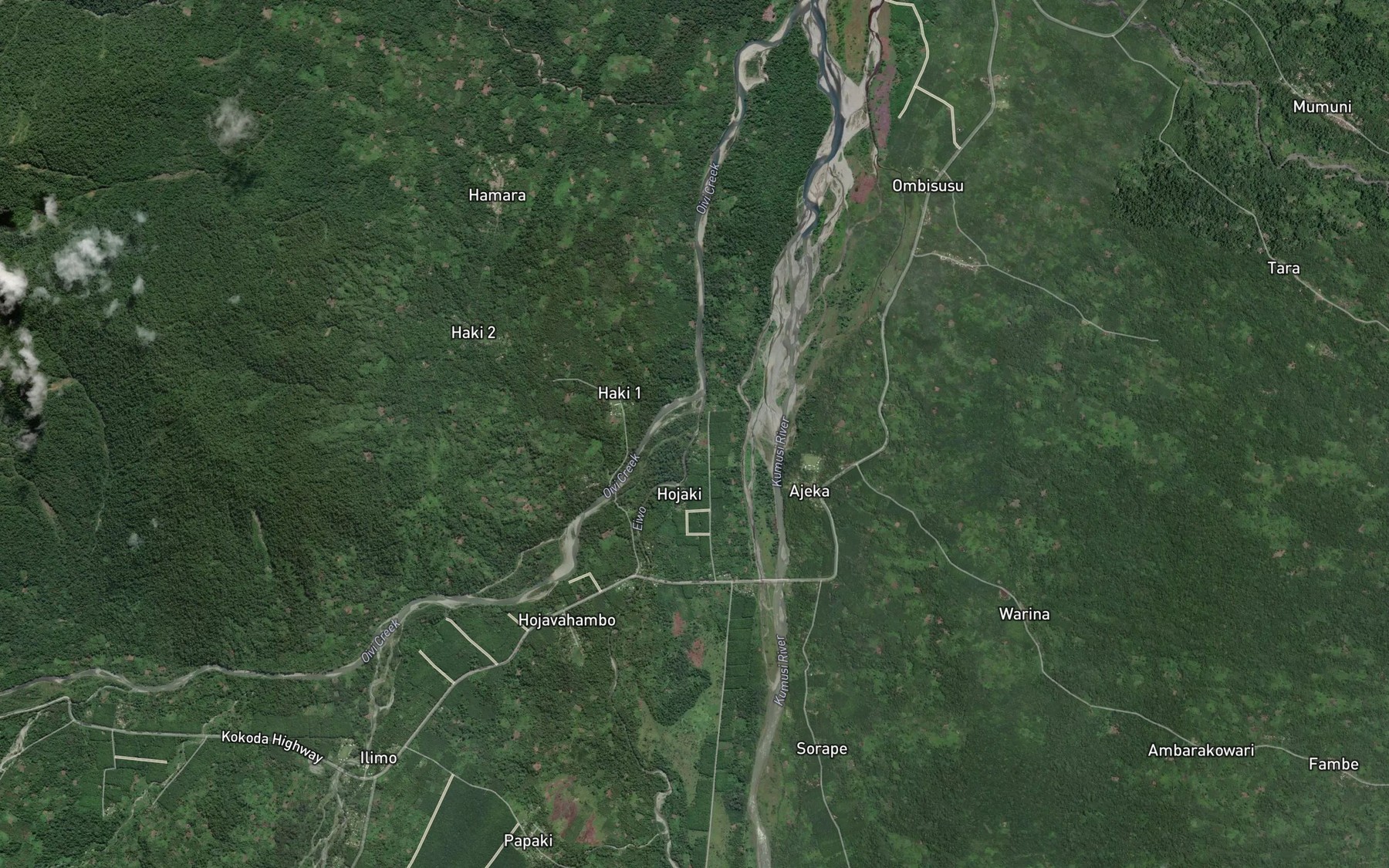 Satellite map of the Eiwo