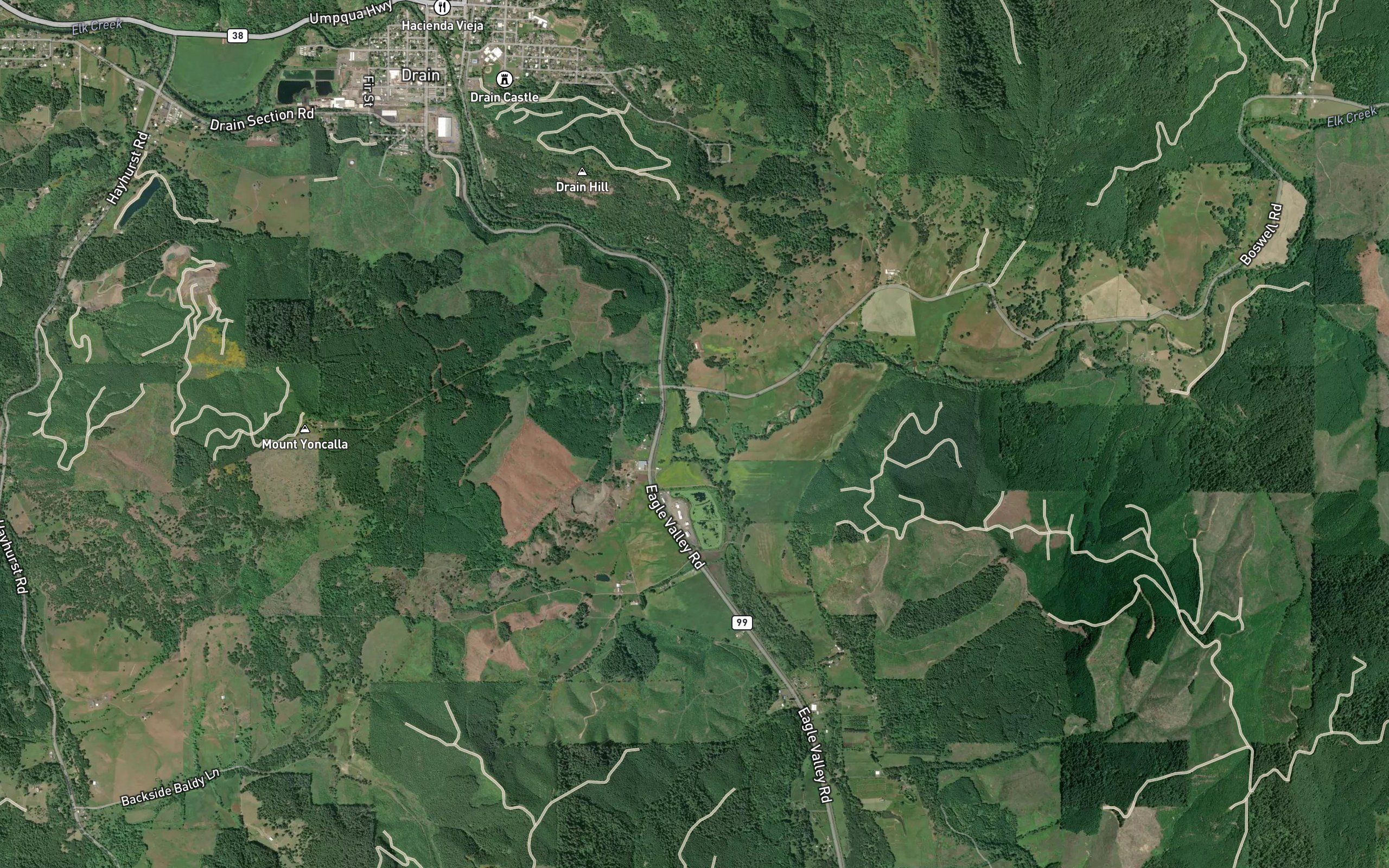 Yoncalla Creek