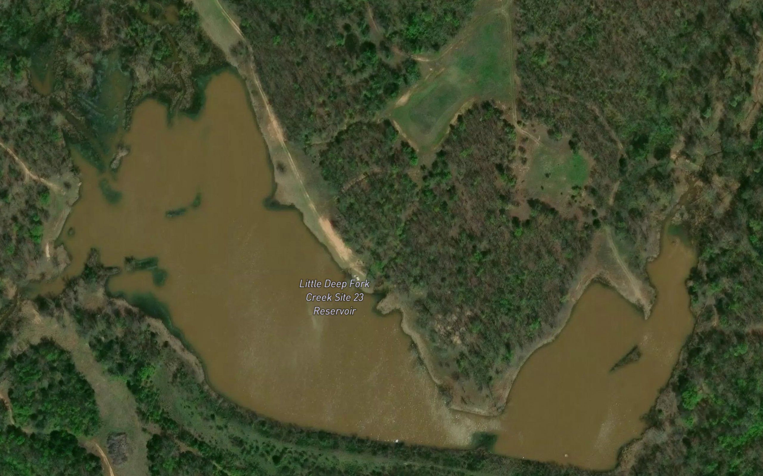 Little Deep Fork Creek Site 23 Reservoir
