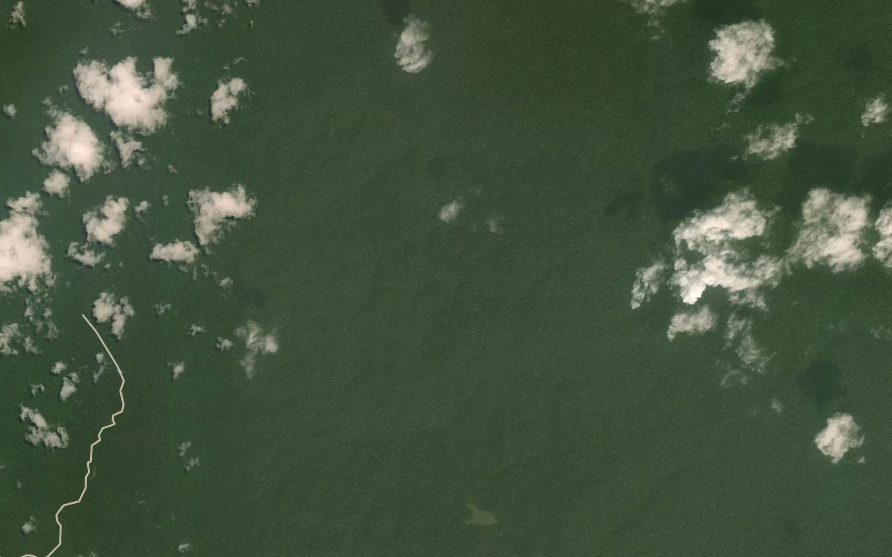 Satellite map of the Kokola