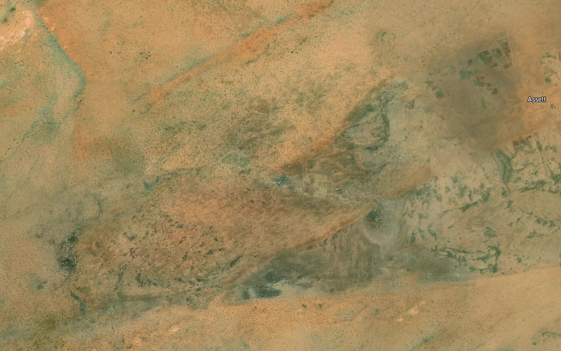 Satellite map of the El Mbeirikiyat