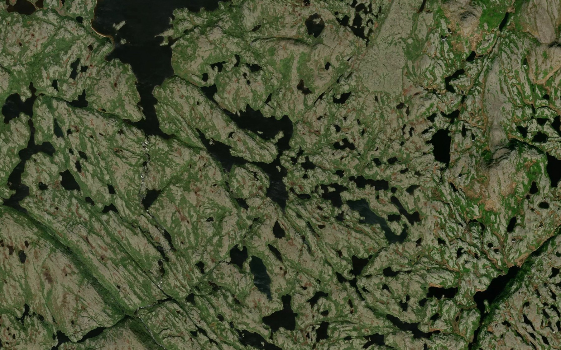Satellite map of the Lac Stove Pipe Gulch