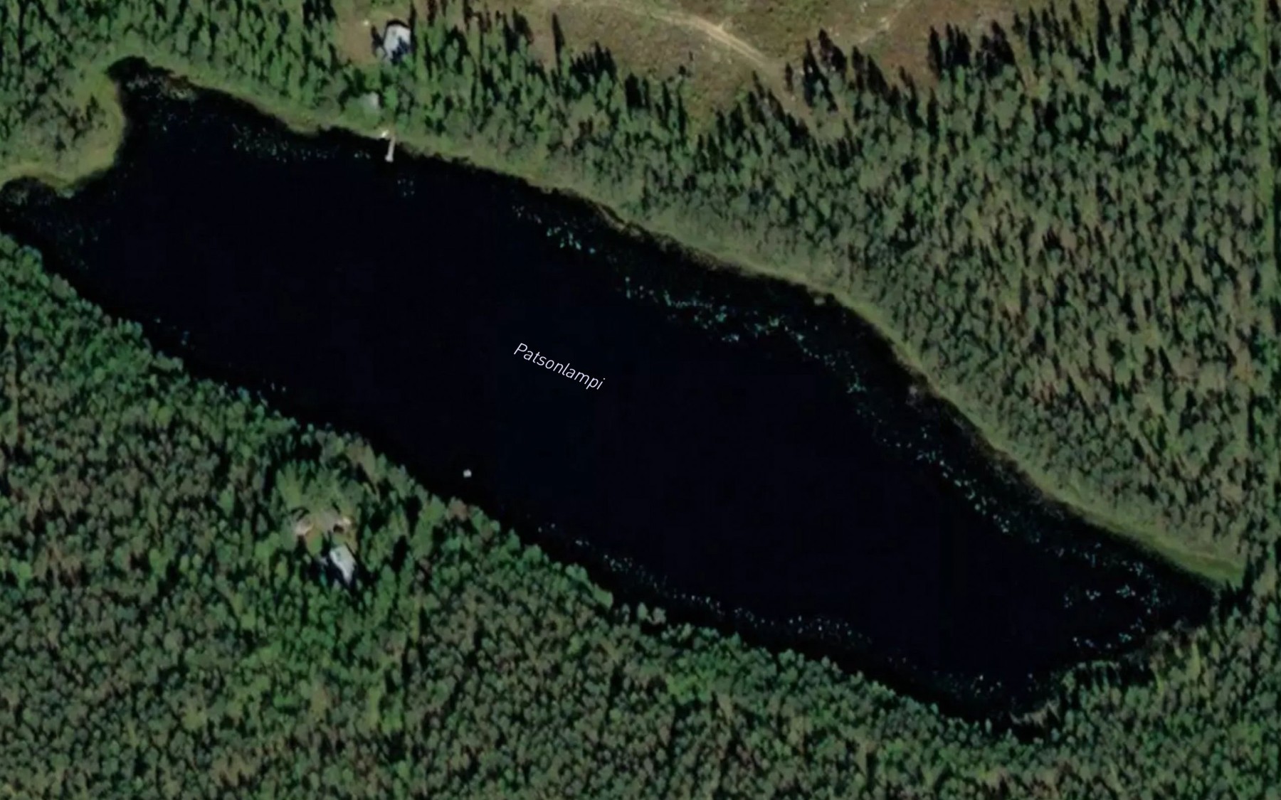 Satellite map of the Patsonlampi