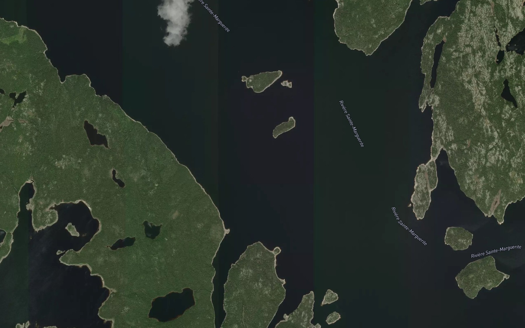 Satellite map of the Ruisseau du Taon-Qui-Pique
