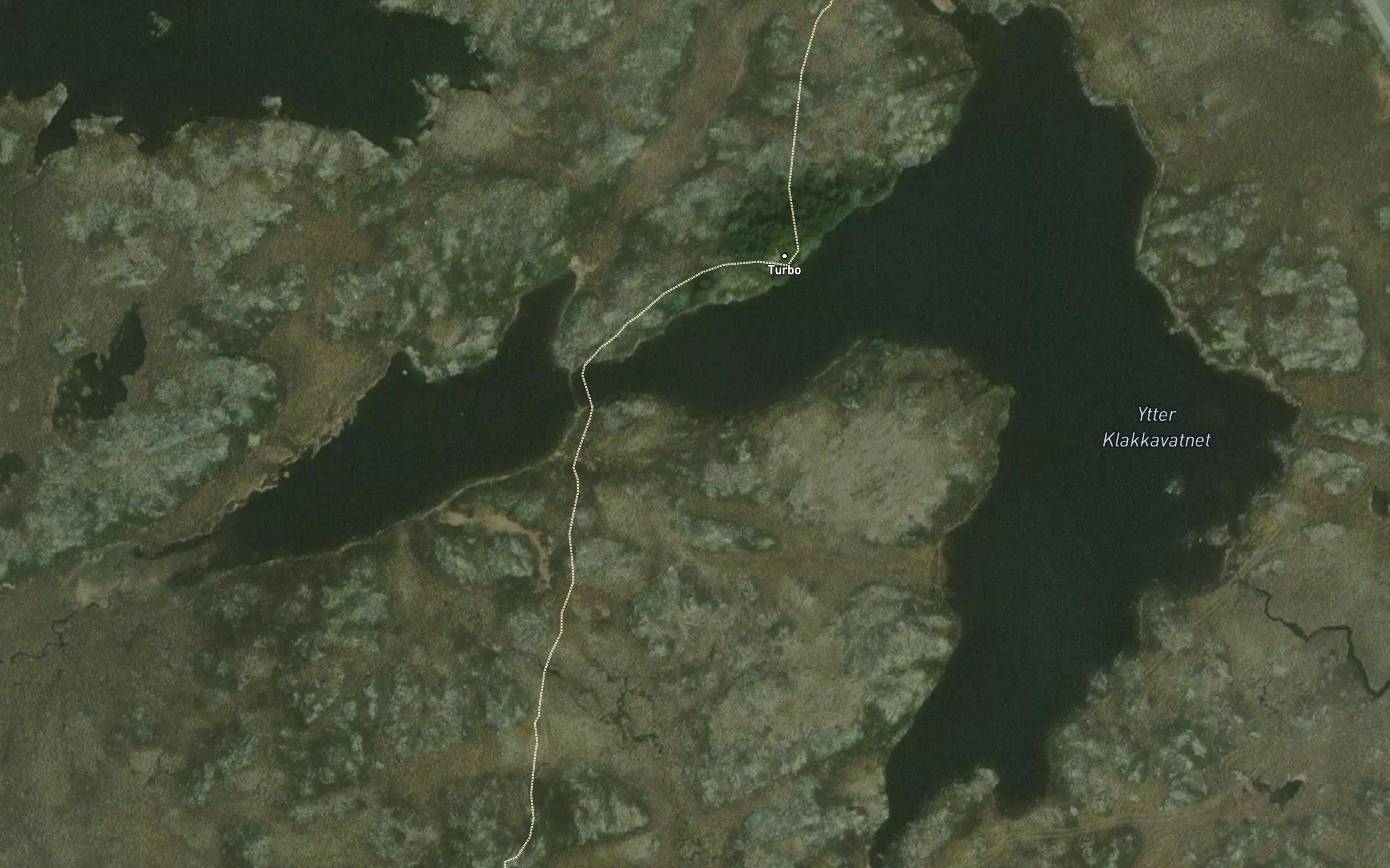 Ytter Klakkavatnet