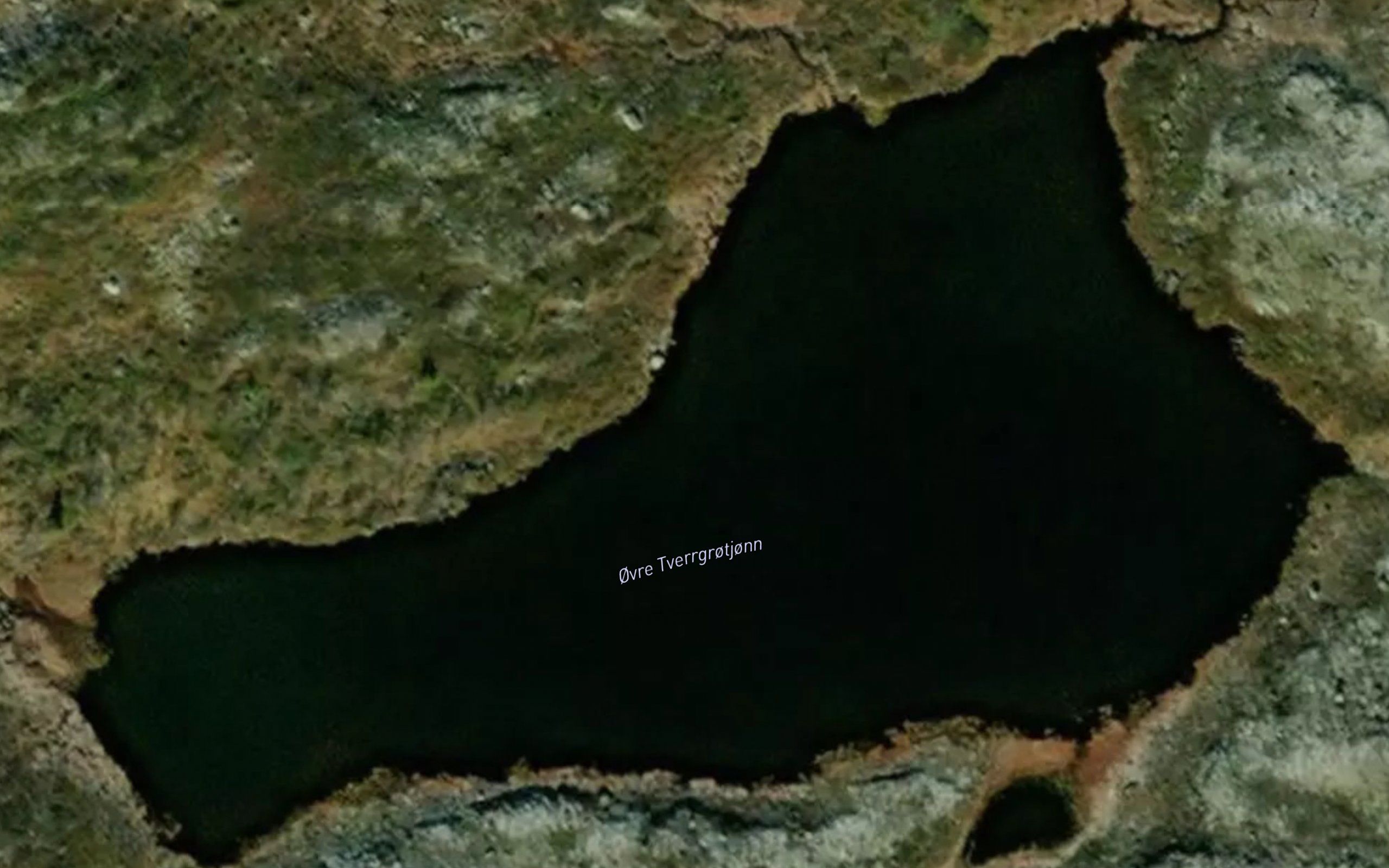 Tverrgrotjorni,ovre