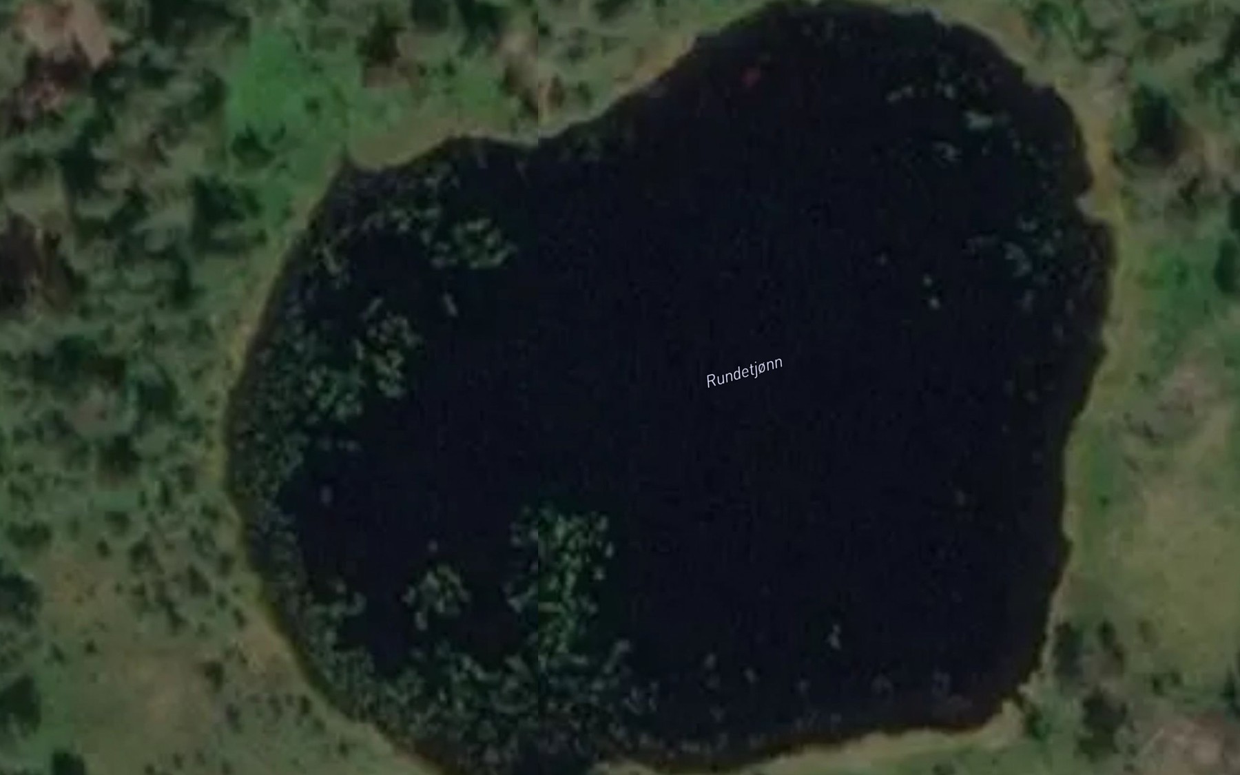 Satellite map of the Rundetjorn