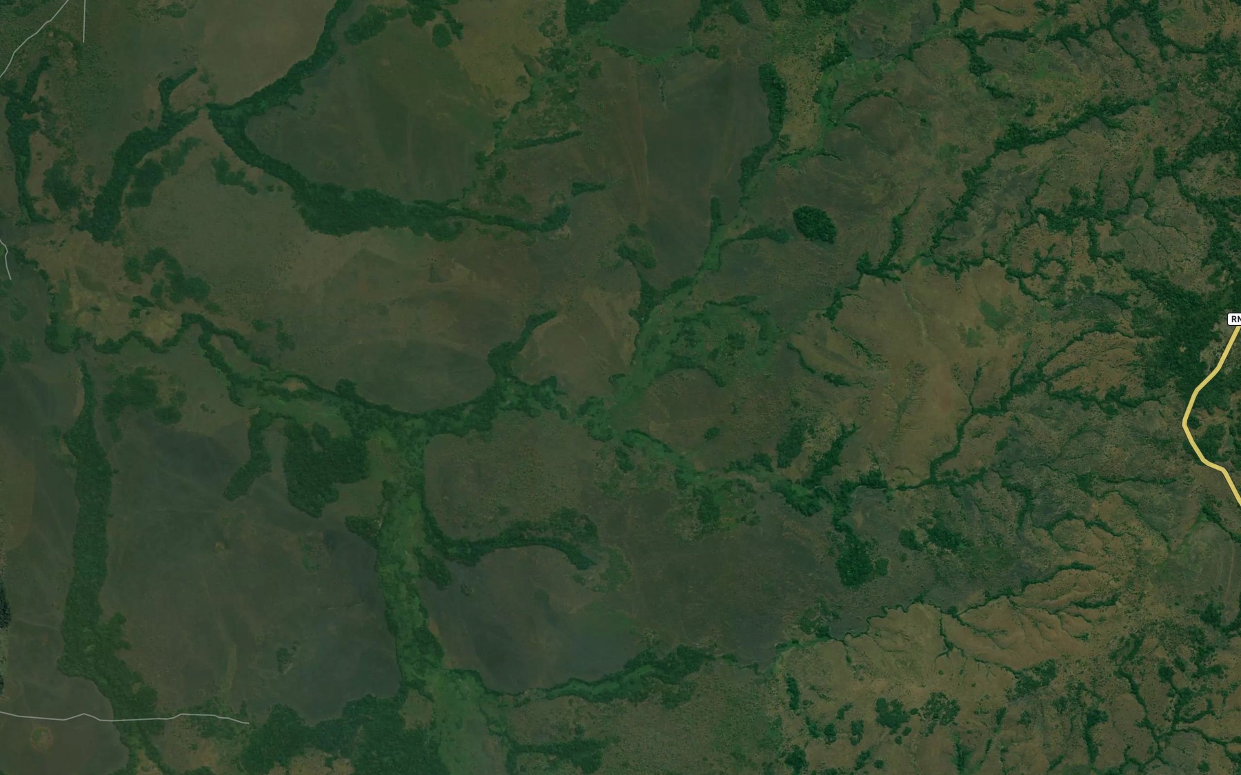Satellite map of the Tshiwji