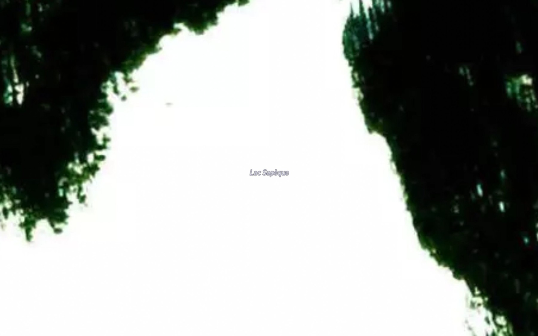 Satellite map of the Lac Sapeque