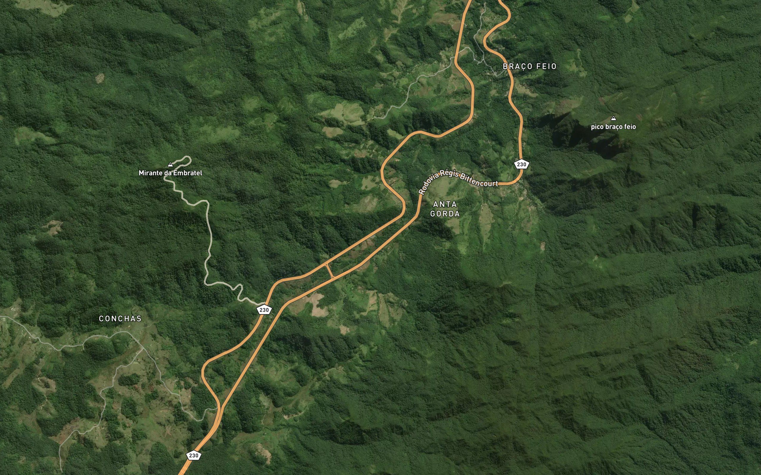 Corrego Braco de Pedra