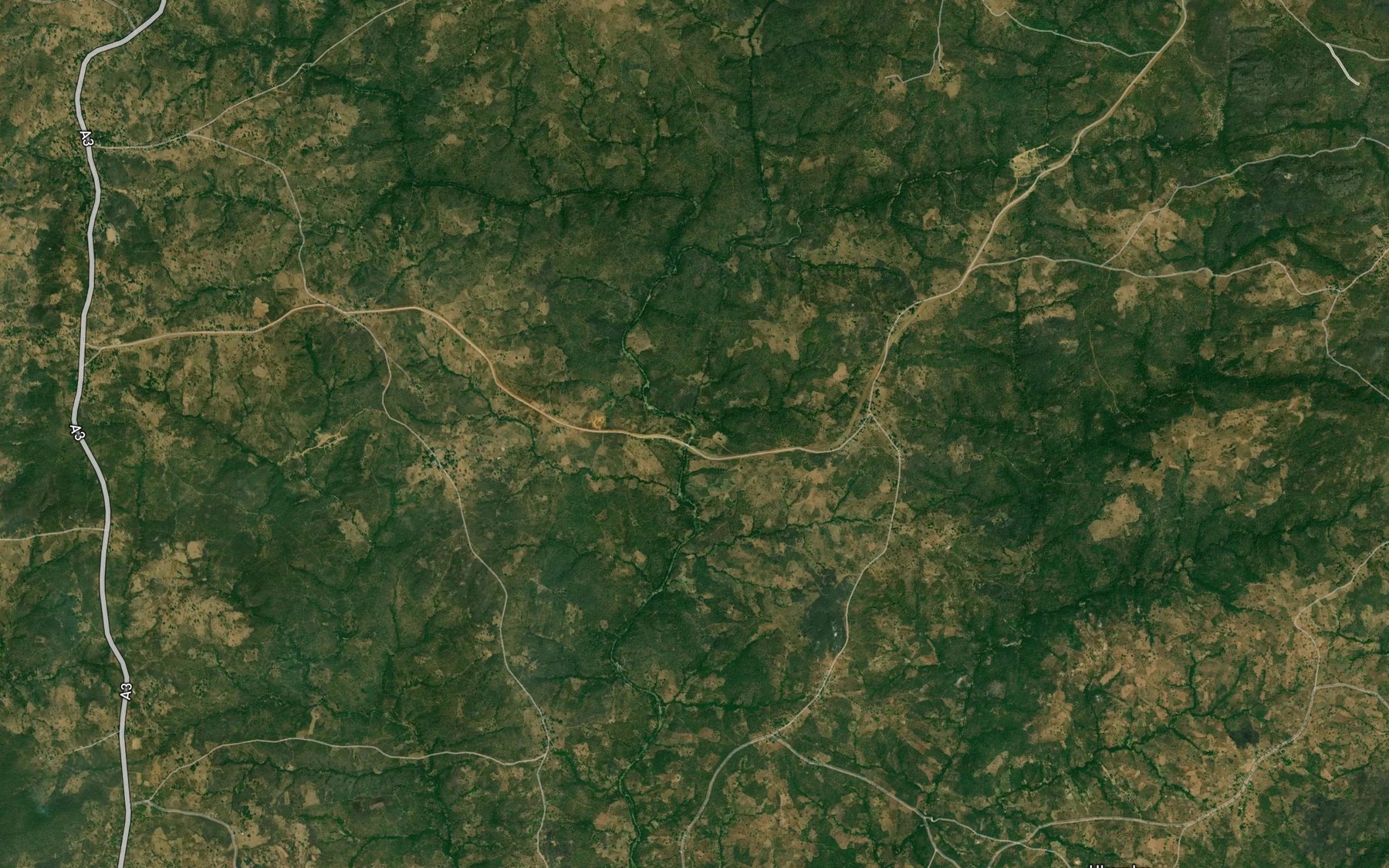 Satellite map of the River Mara Mara