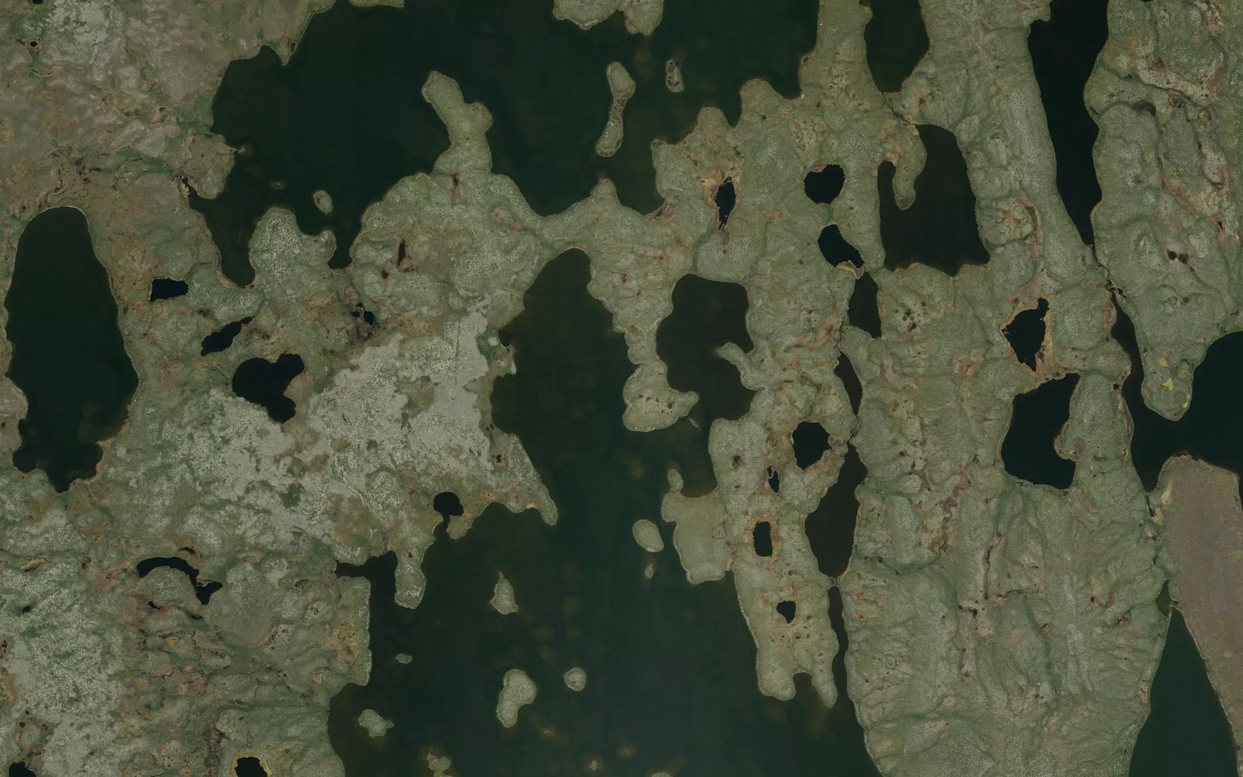 Satellite map of the Logan Bay