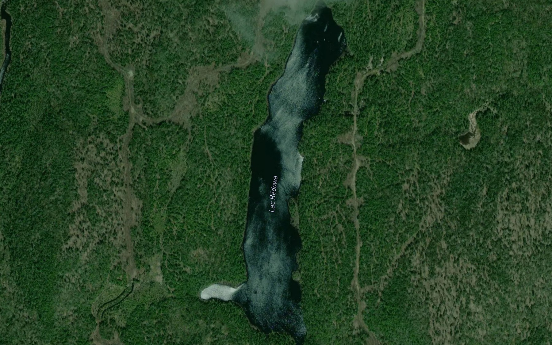 Satellite map of the Lac Redowa