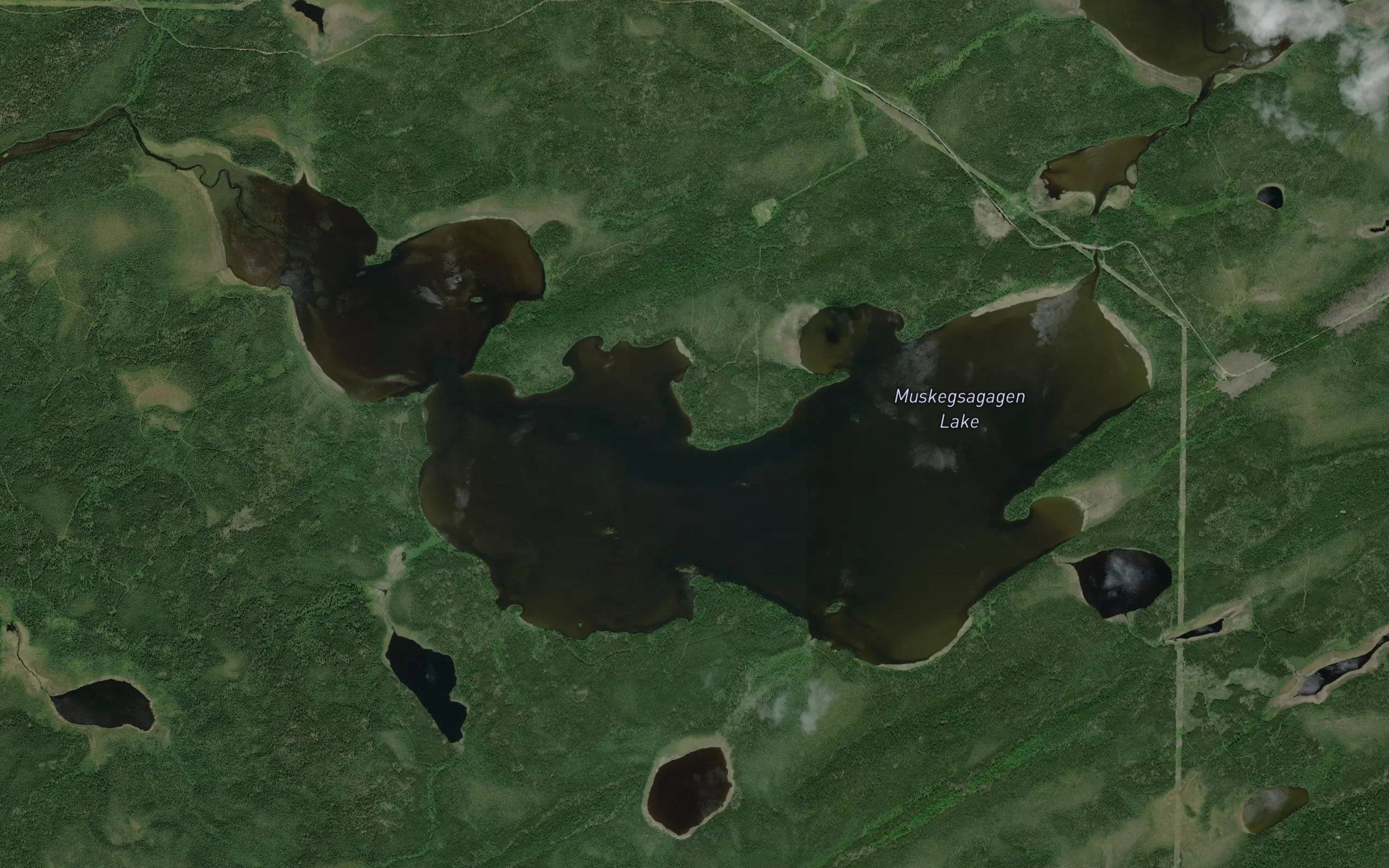 Muskegsagagen Lake