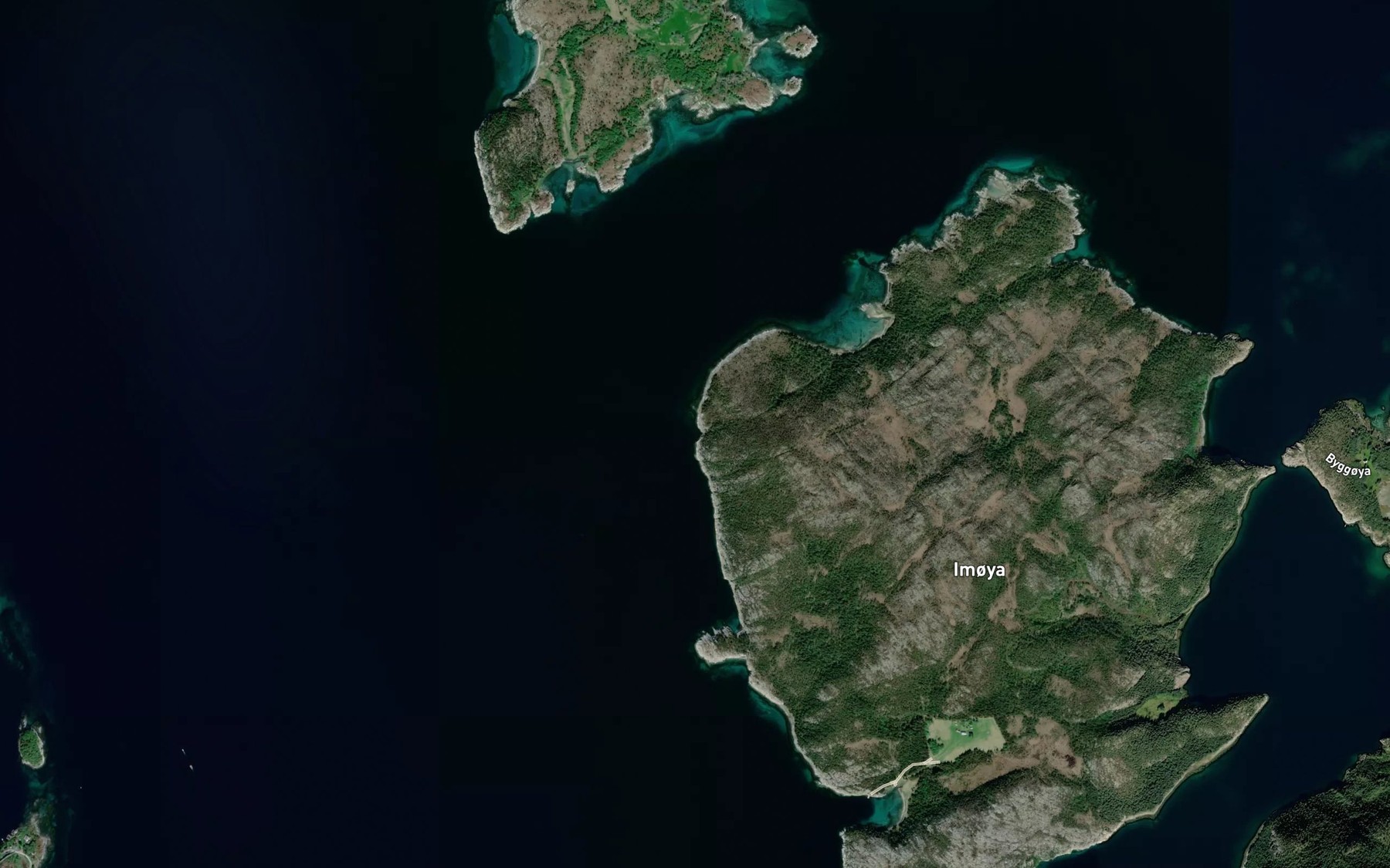Satellite map of the Knutsvika