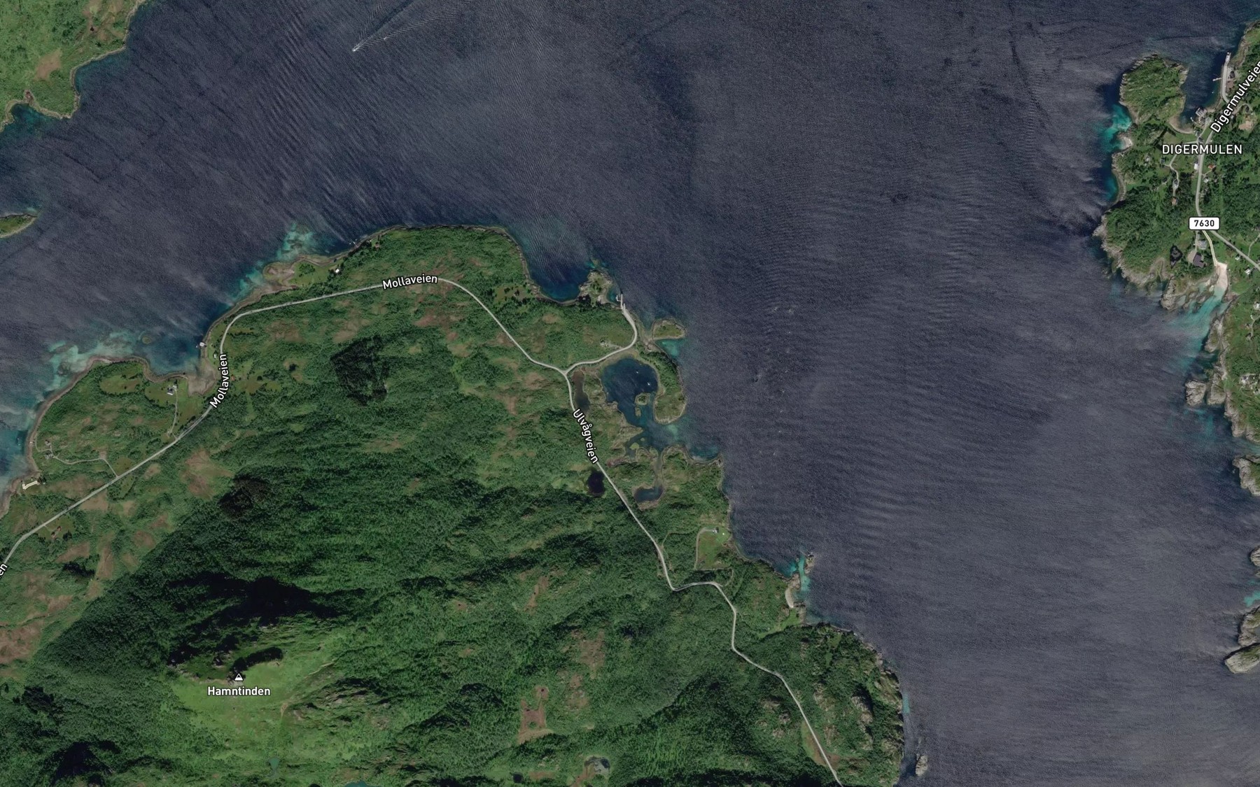 Satellite map of the Molgavlpollen