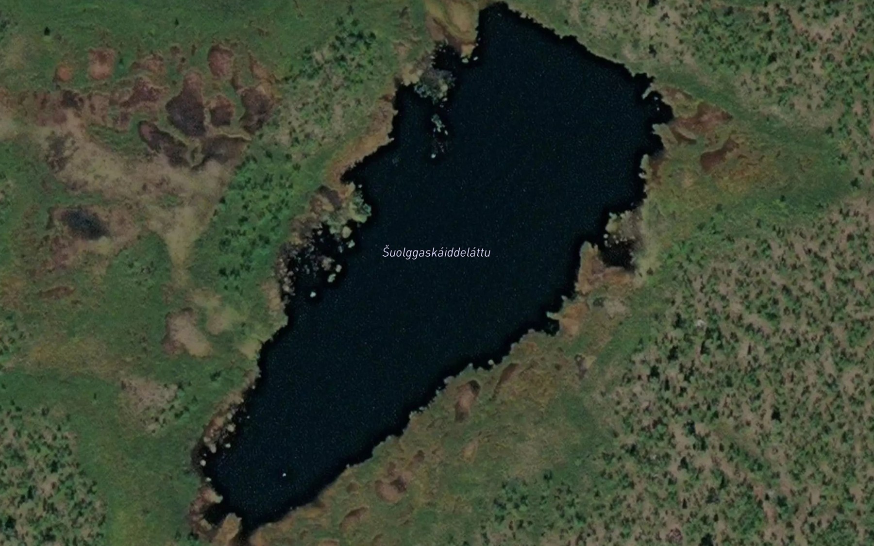 Satellite map of the Suolgaskaideladdo