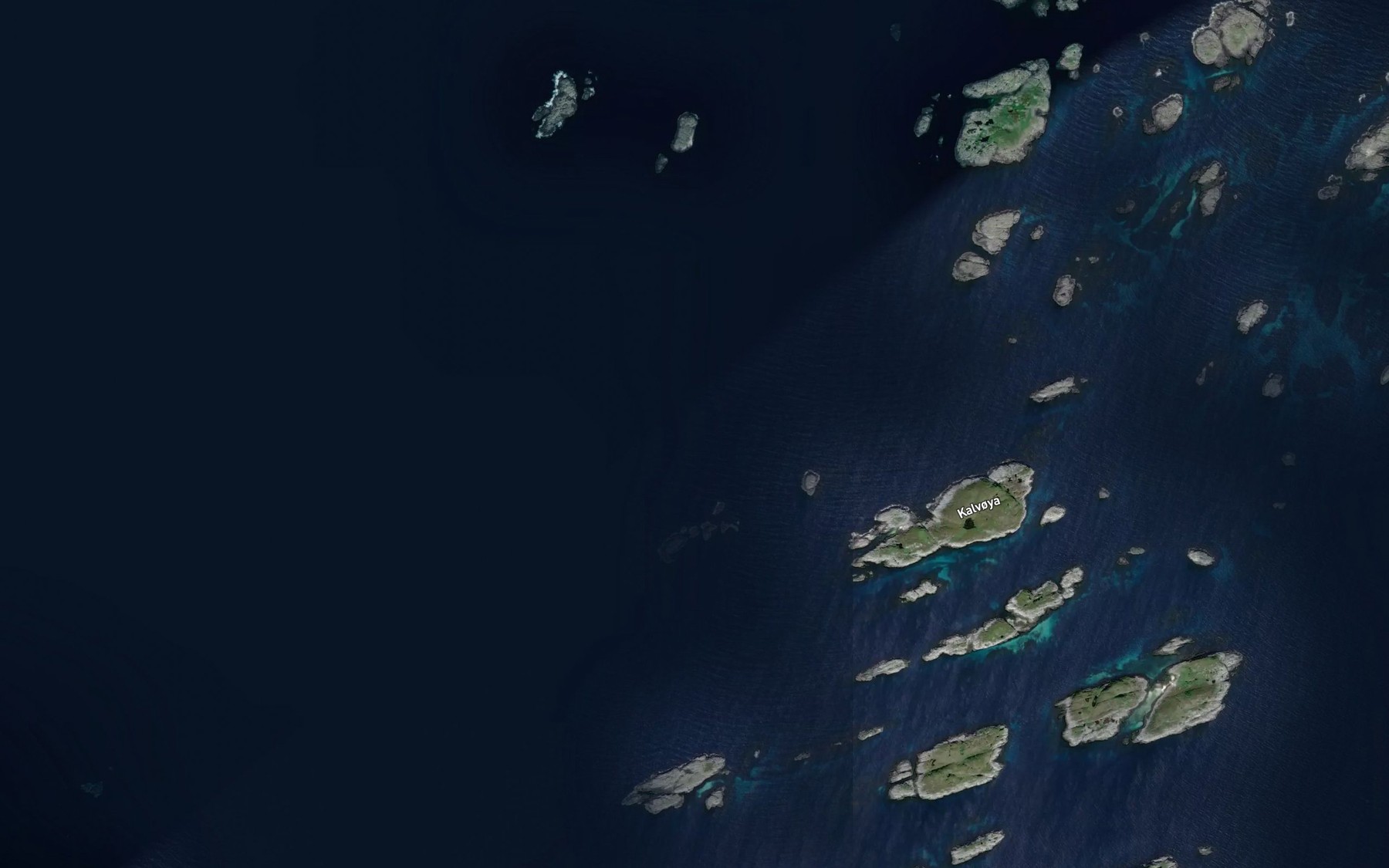 Satellite map of the Svartskjertaren