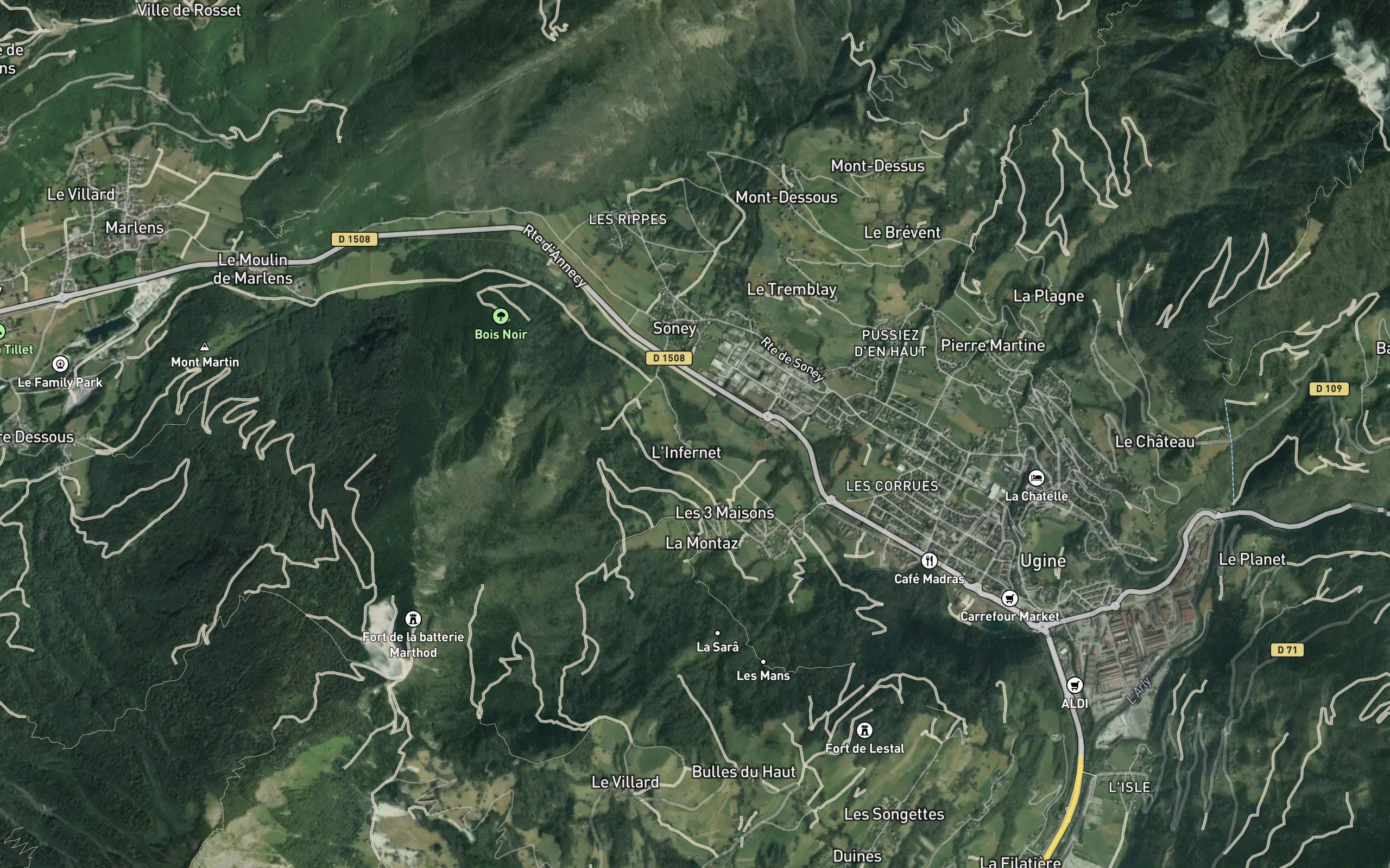 Ruisseau le Nant Trouble